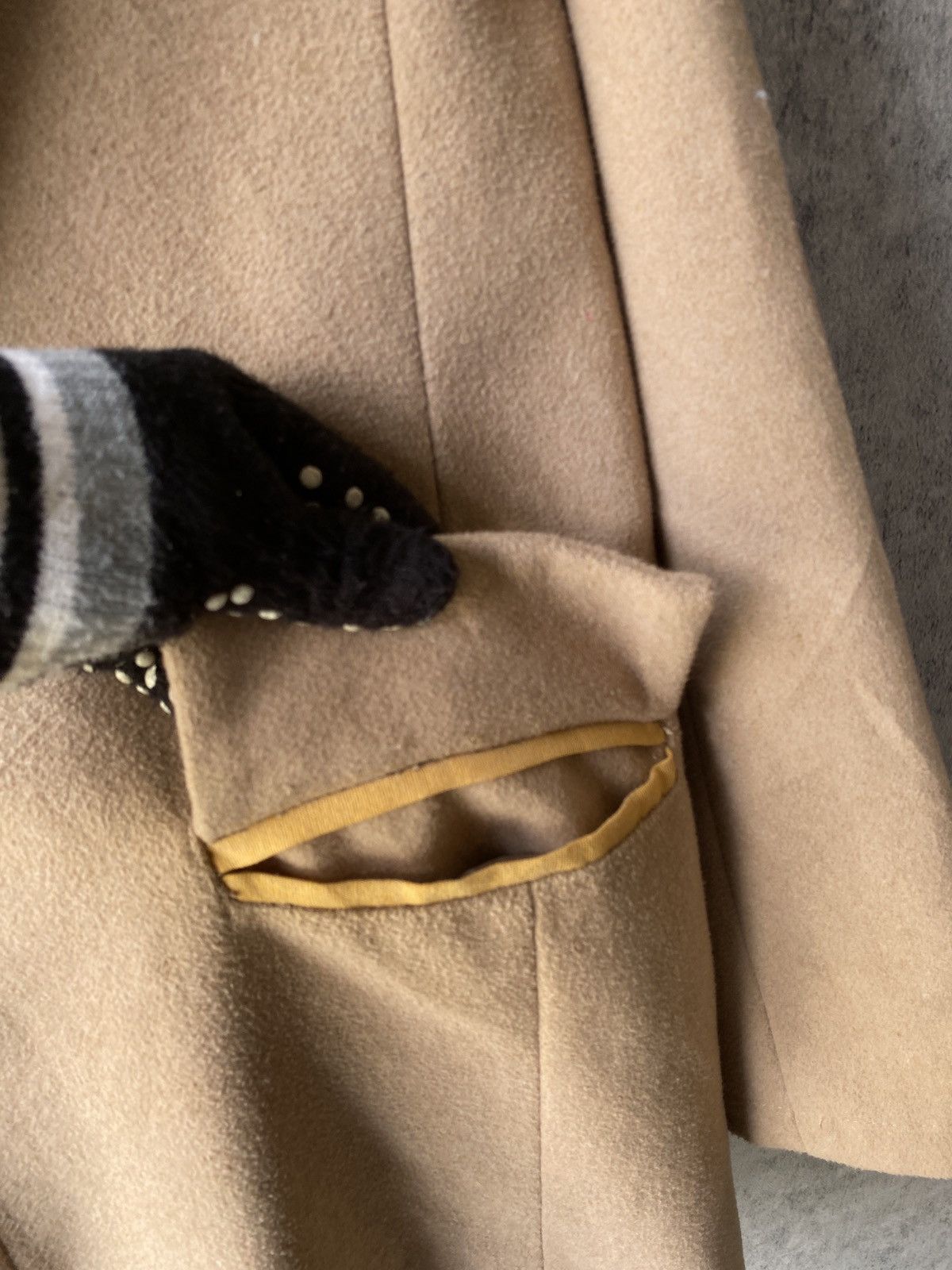 Comme des Garcons AD2001 Junya Watanabe Comme Des Garcons Wool Long Coat Size US M / EU 48-50 / 2 - 10 Thumbnail