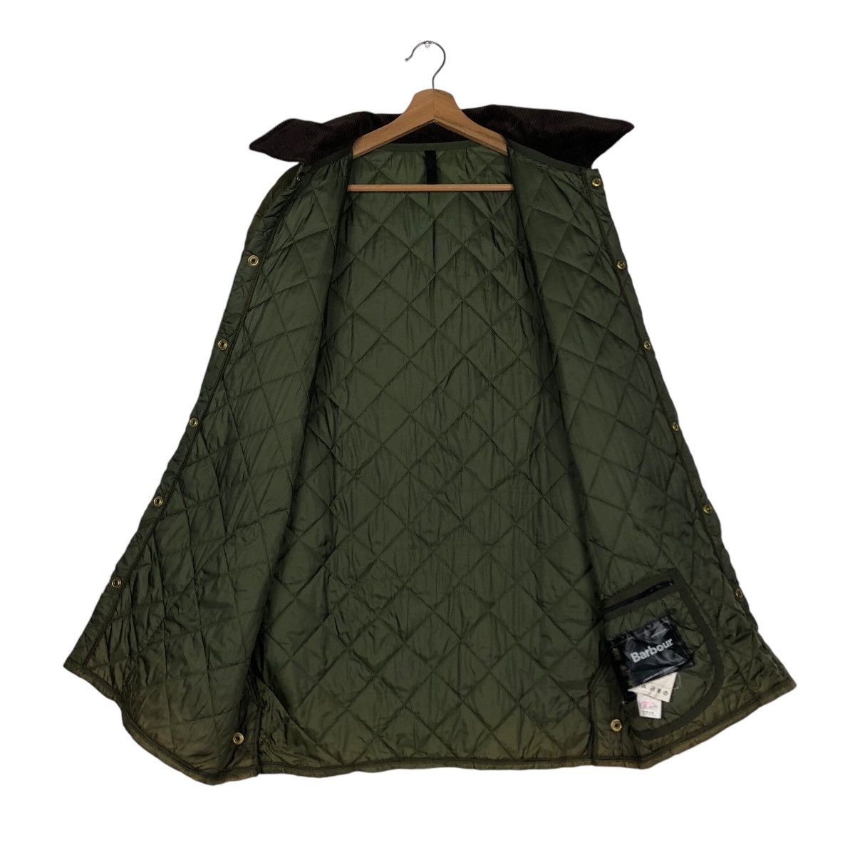 Barbour 📌Vintage Snap Button Quilted Jacket Chore Barbour Size US S / EU 44-46 / 1 - 14 Thumbnail