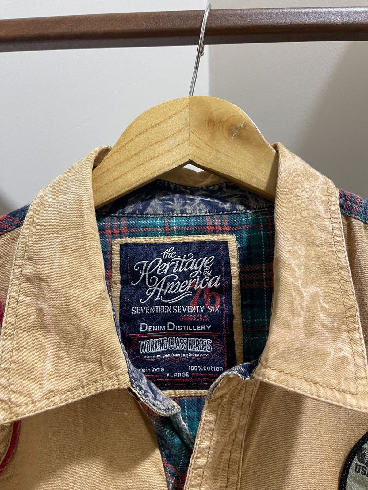 Other The Heritage by America Working Class Shirt Size US XL / EU 56 / 4 - 4 Thumbnail