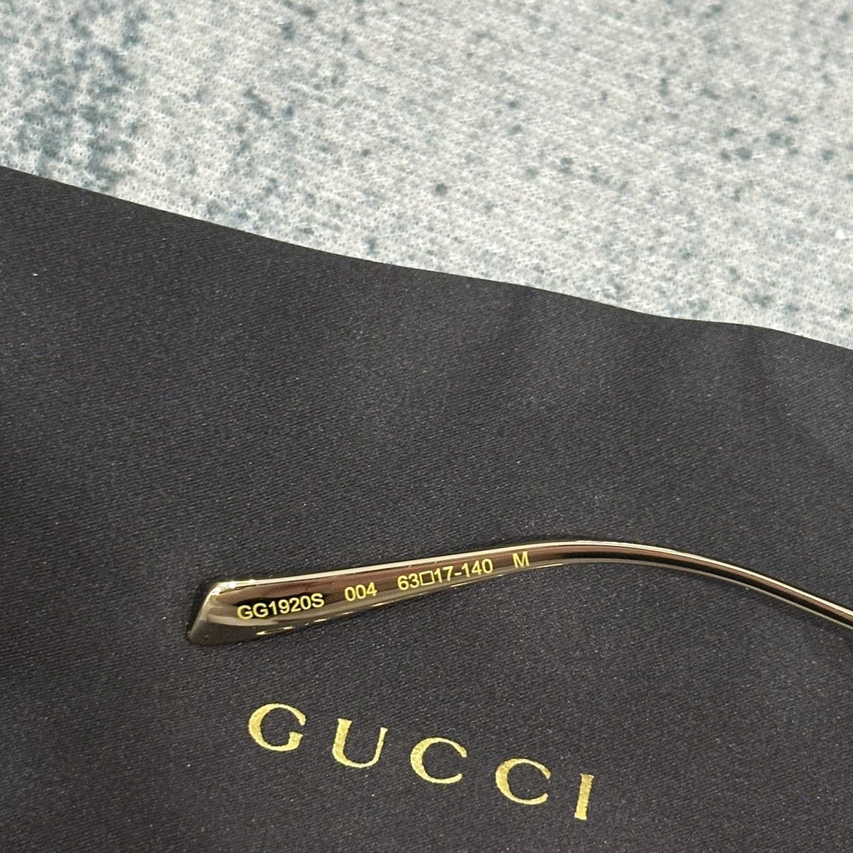 Gucci GUCCI GG1920S 004 SUNGLASSES Size ONE SIZE - 8 Thumbnail