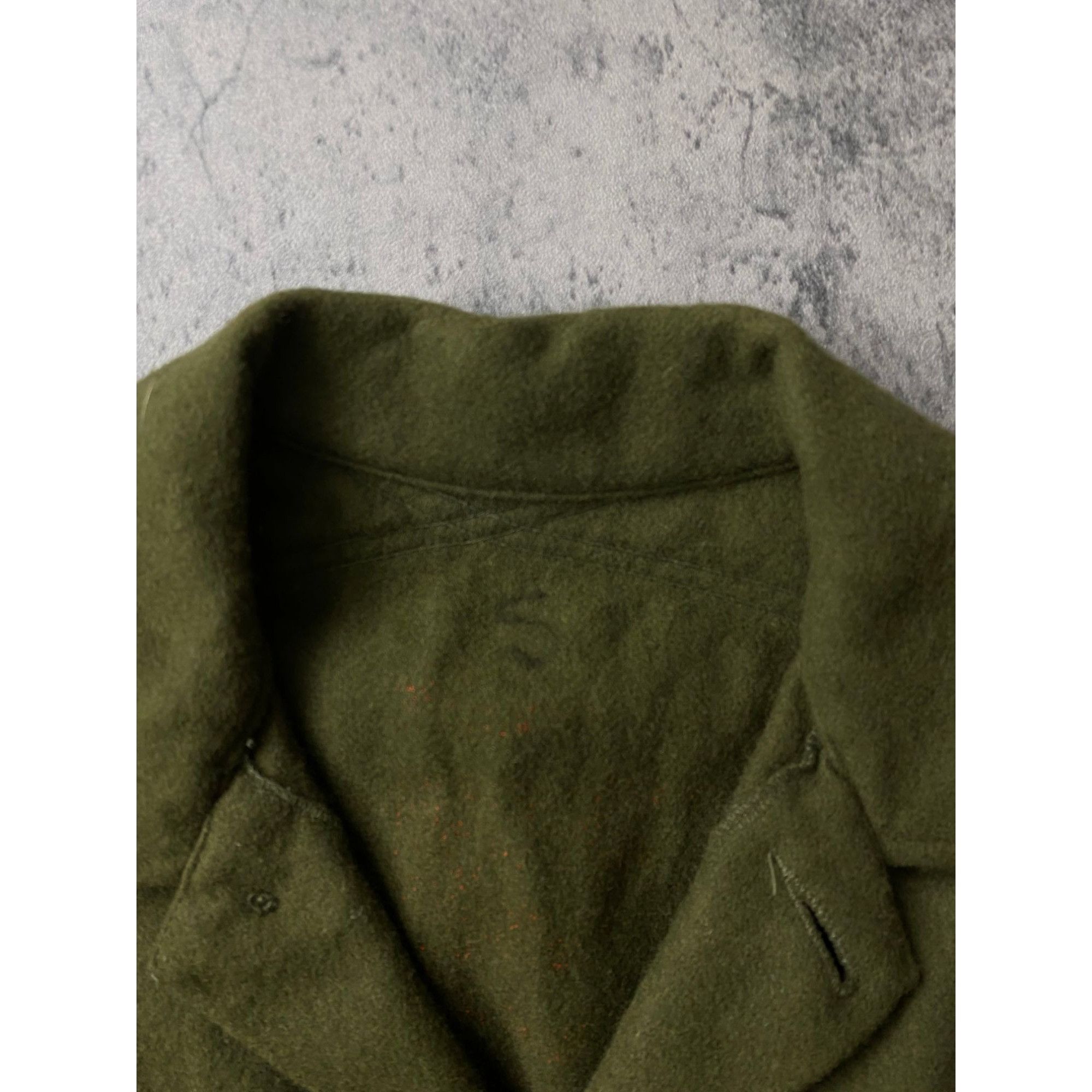 Vintage Vintage Military Shirt Wool Field Size US S / EU 44-46 / 1 - 4 Thumbnail