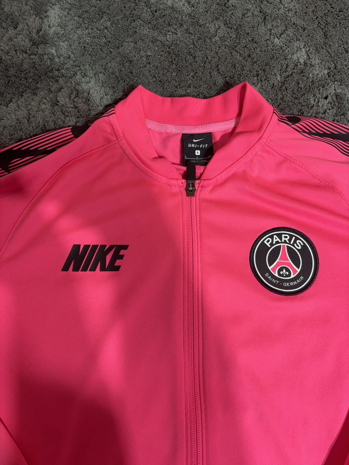 Nike Nike Trackjacket psg | S | pink | Paris Saint-Germain Size US S / EU 44-46 / 1 - 7 Thumbnail