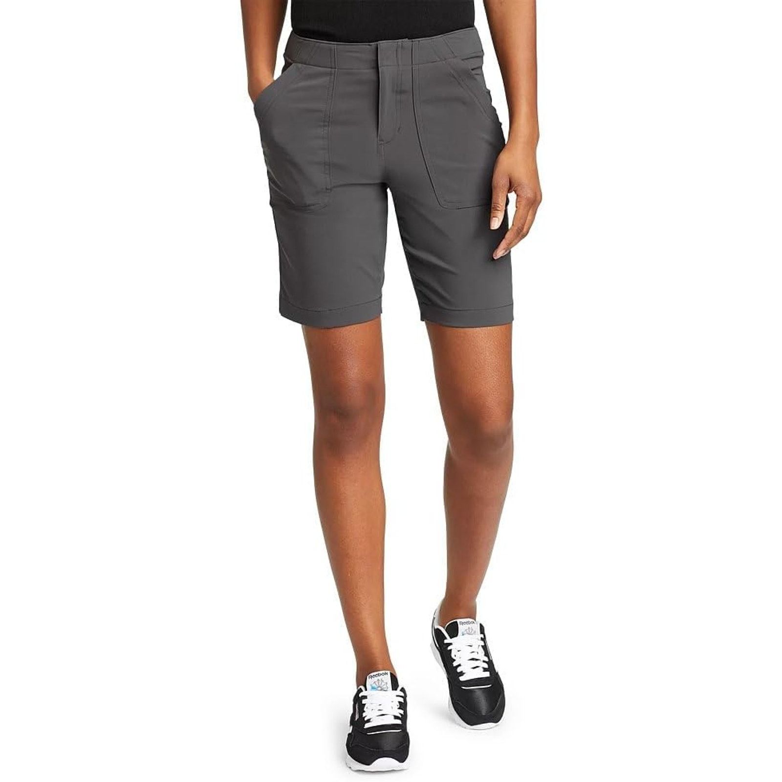 Eddie Bauer New Eddie Bauer Womens Size 16 High Rise Bermuda Shorts Size 38" / US 16 / IT 52 - 1 Thumbnail