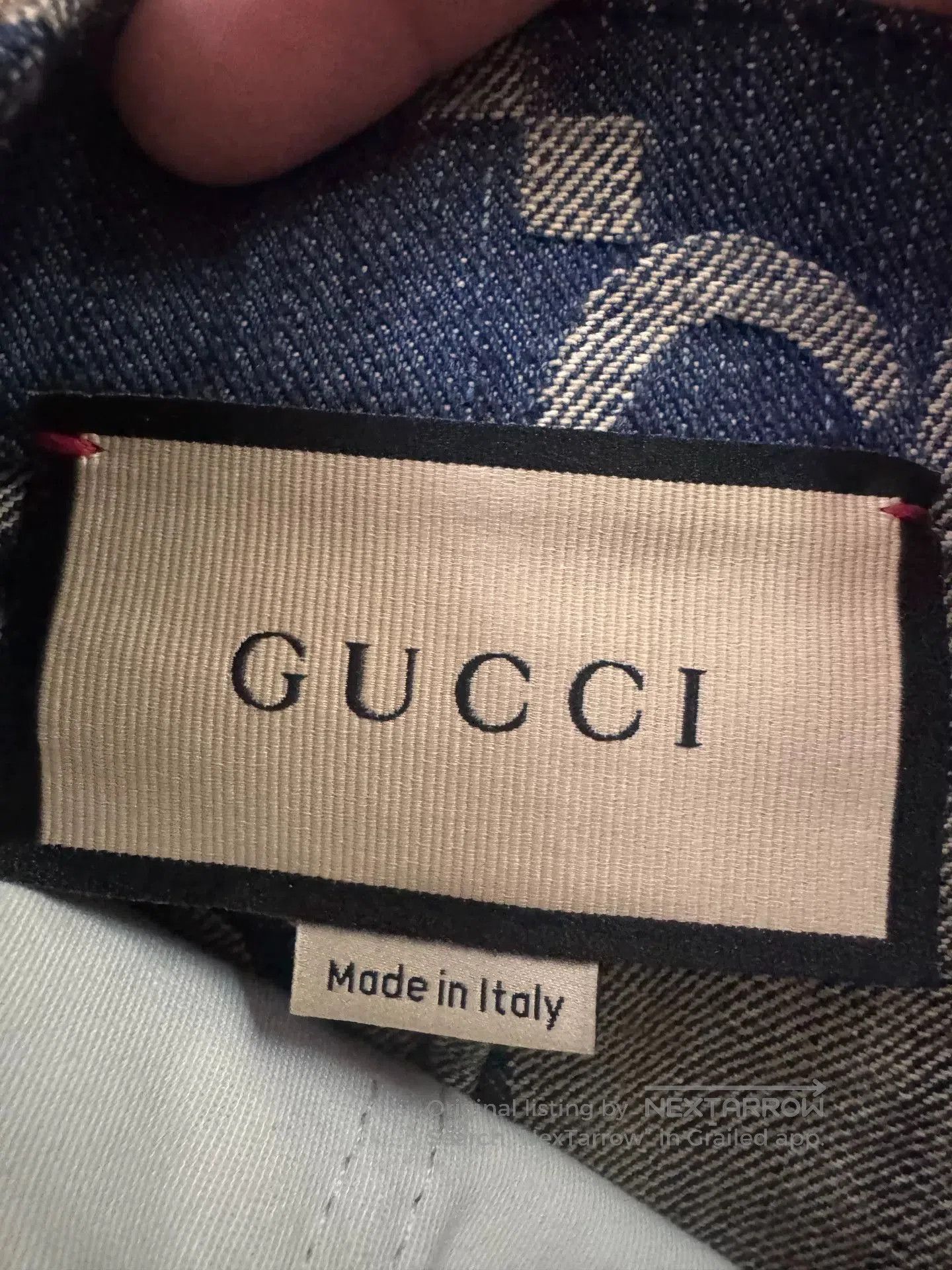 Gucci Gucci GG Denim Pants in New Condition. Size 37" - 2 Thumbnail