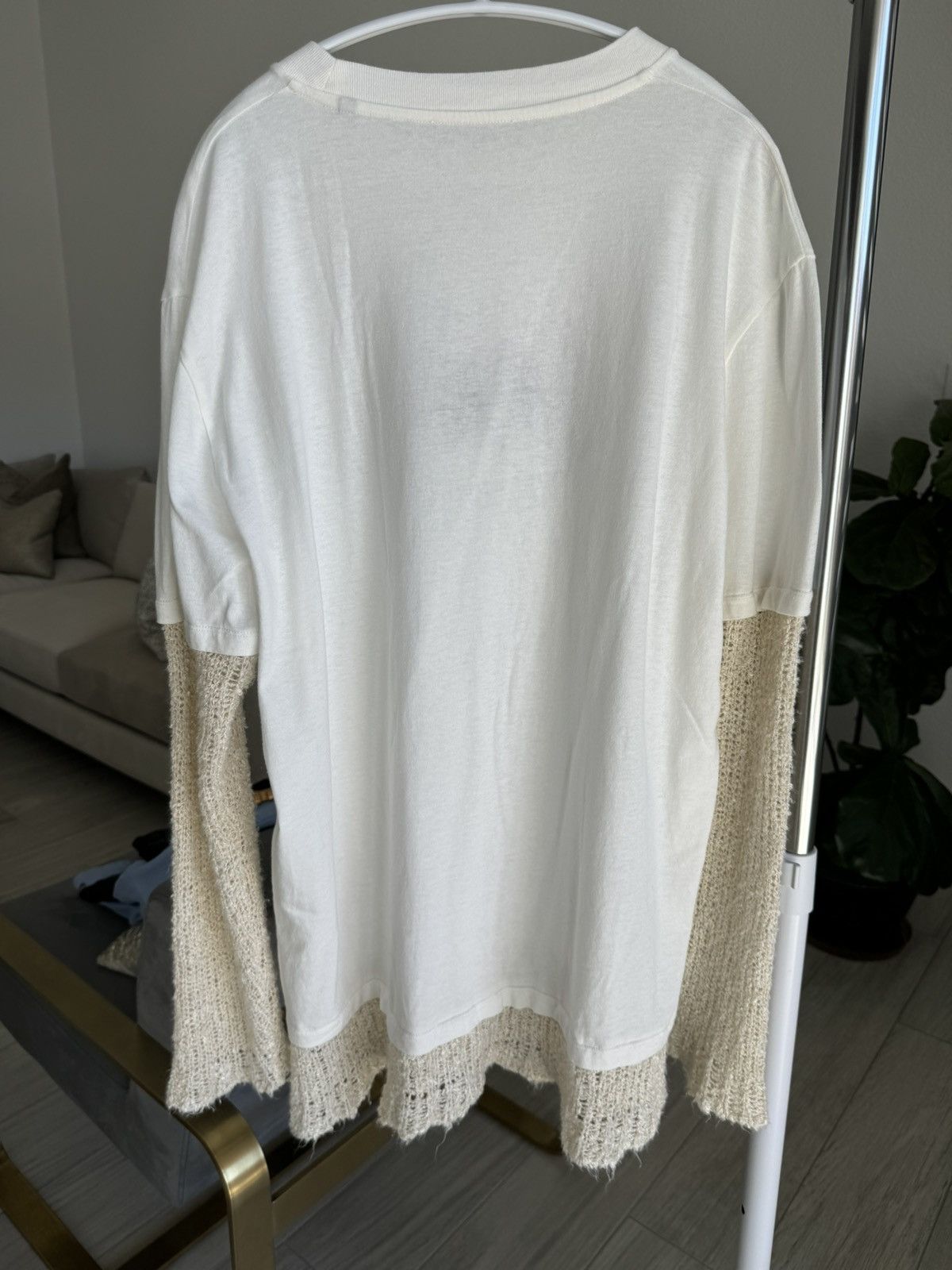 Our Legacy Mix Tee Deja Vu Double Sleeve Knit | Grailed