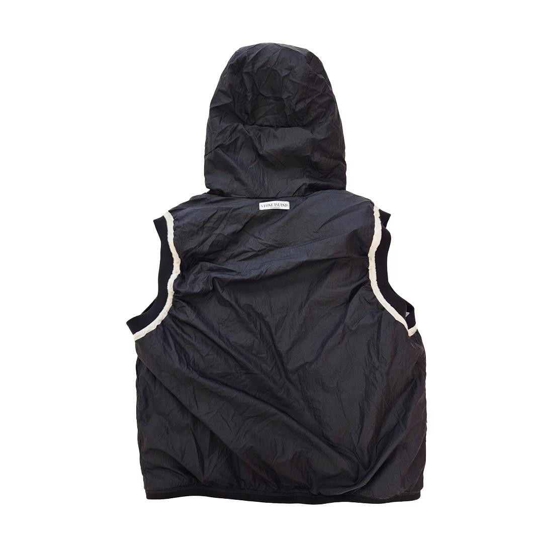 Stone Island Stone Island Vintage Opaque Nylon Tela White Gilet (3XL) Size US XXL / EU 58 / 5 - 4 Thumbnail