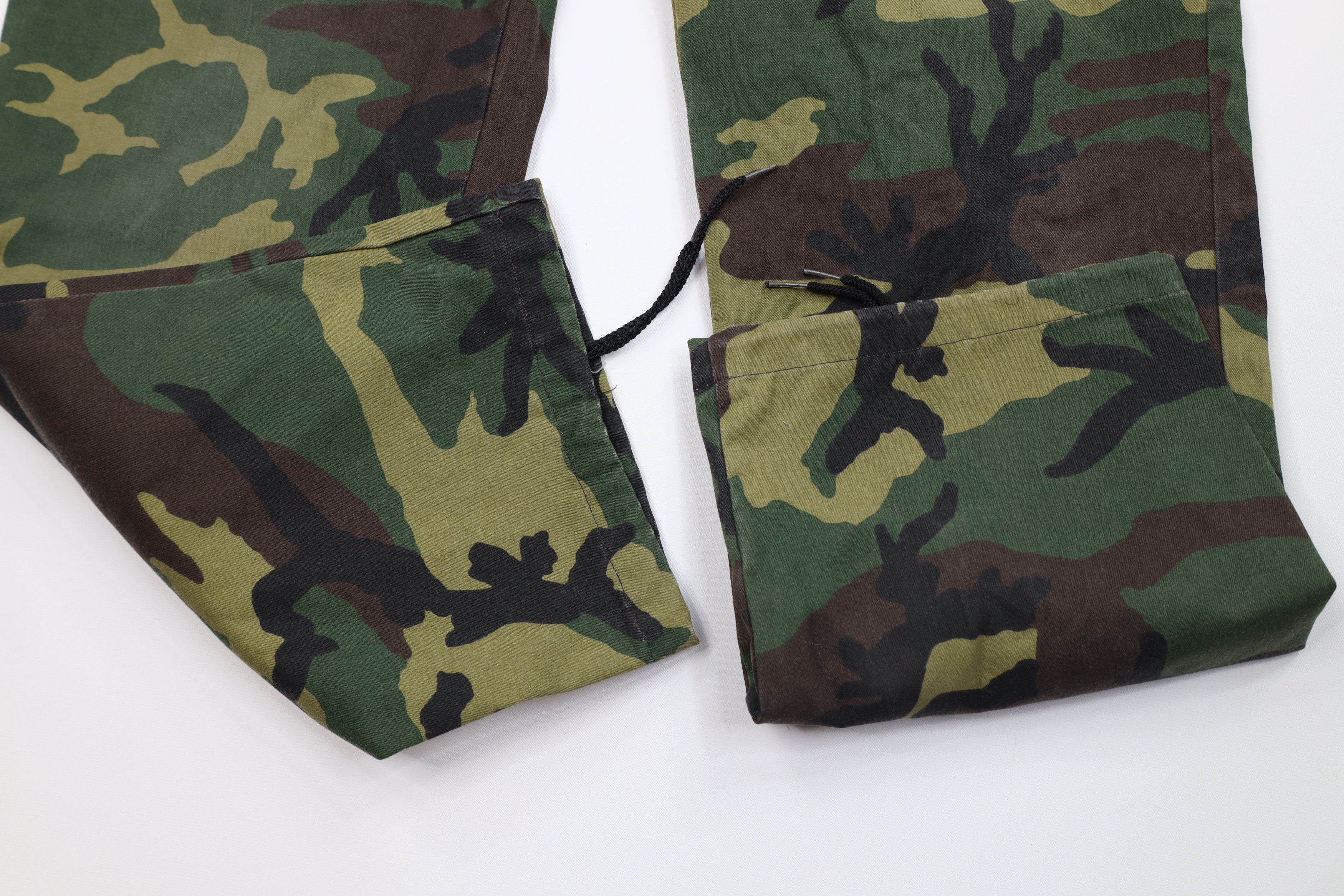 Vintage Vintage 70s Streetwear Camouflage Wide Leg Cargo Pants USA Size US 38 / EU 54 - 5 Thumbnail