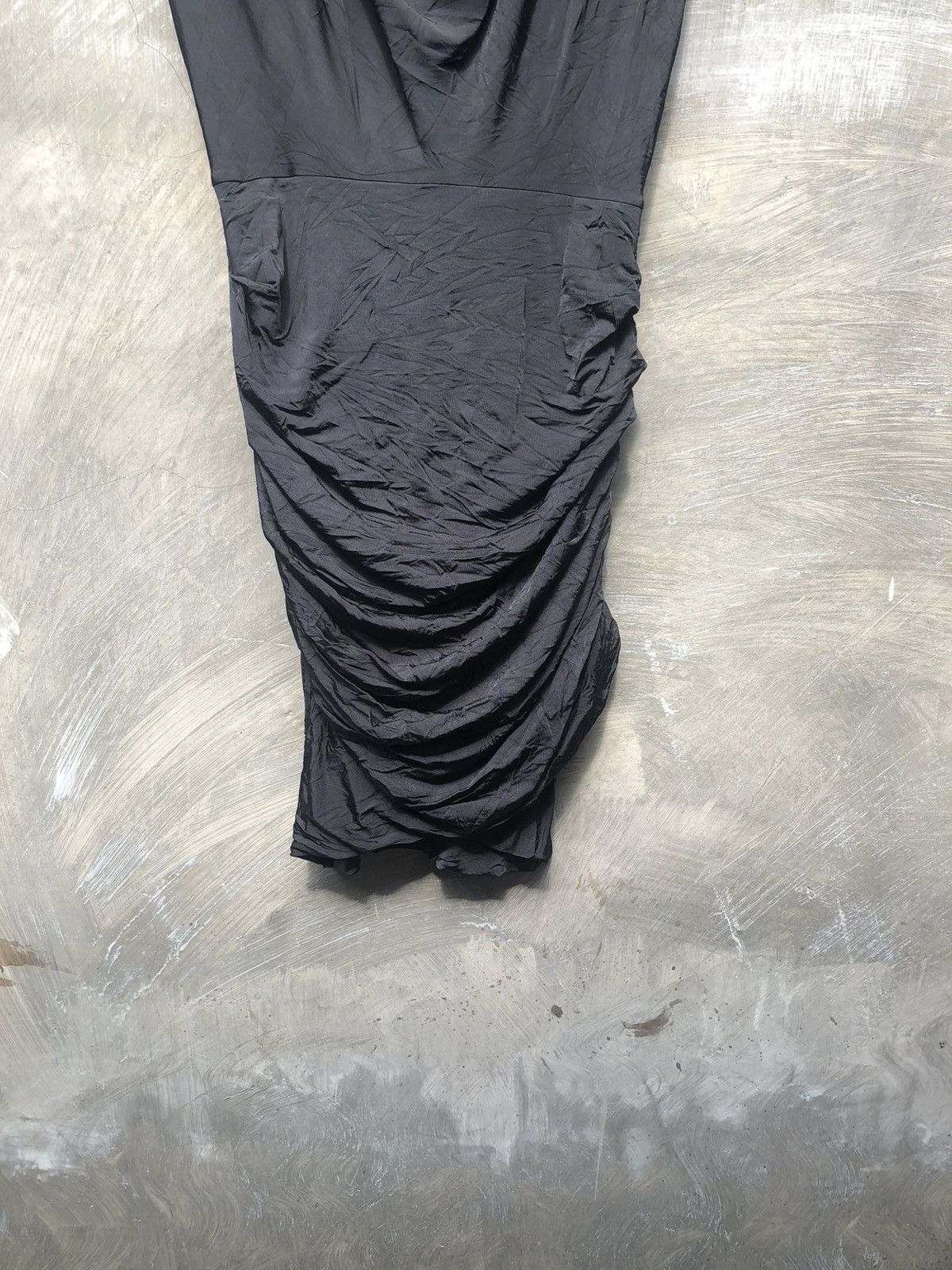 Elisabetta Franchi Elisabetta Franchi Women Black Midi Dress Size S / US 4 / IT 40 - 3 Thumbnail
