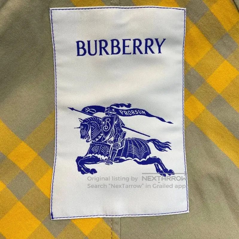 Burberry Burberry Khaki Cotton Women's Trench Coat. Size XL / US 12-14 / IT 48-50 - 5 Thumbnail