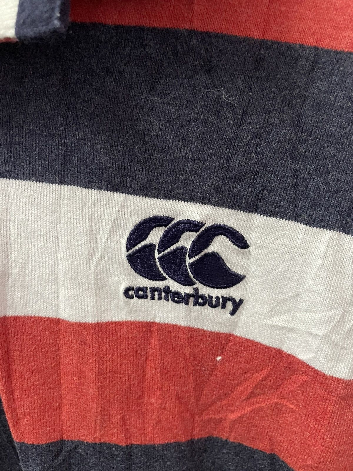 Canterbury of New Zealand Vintage Canterbury Rugby Stripe Shirt Size US L / EU 52-54 / 3 - 5 Thumbnail