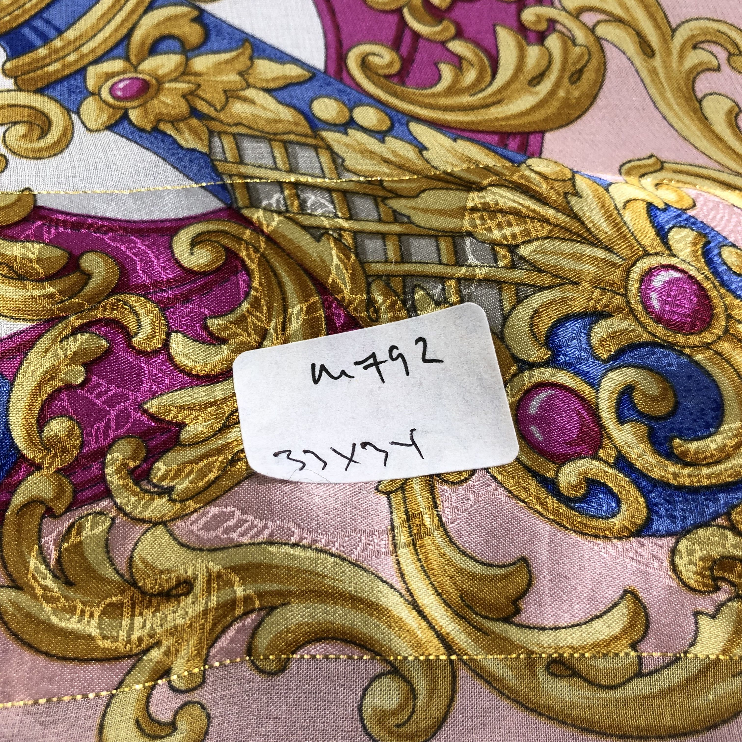 Vintage Polo Club Luxury Silk Scarf M792 Size ONE SIZE - 6 Thumbnail