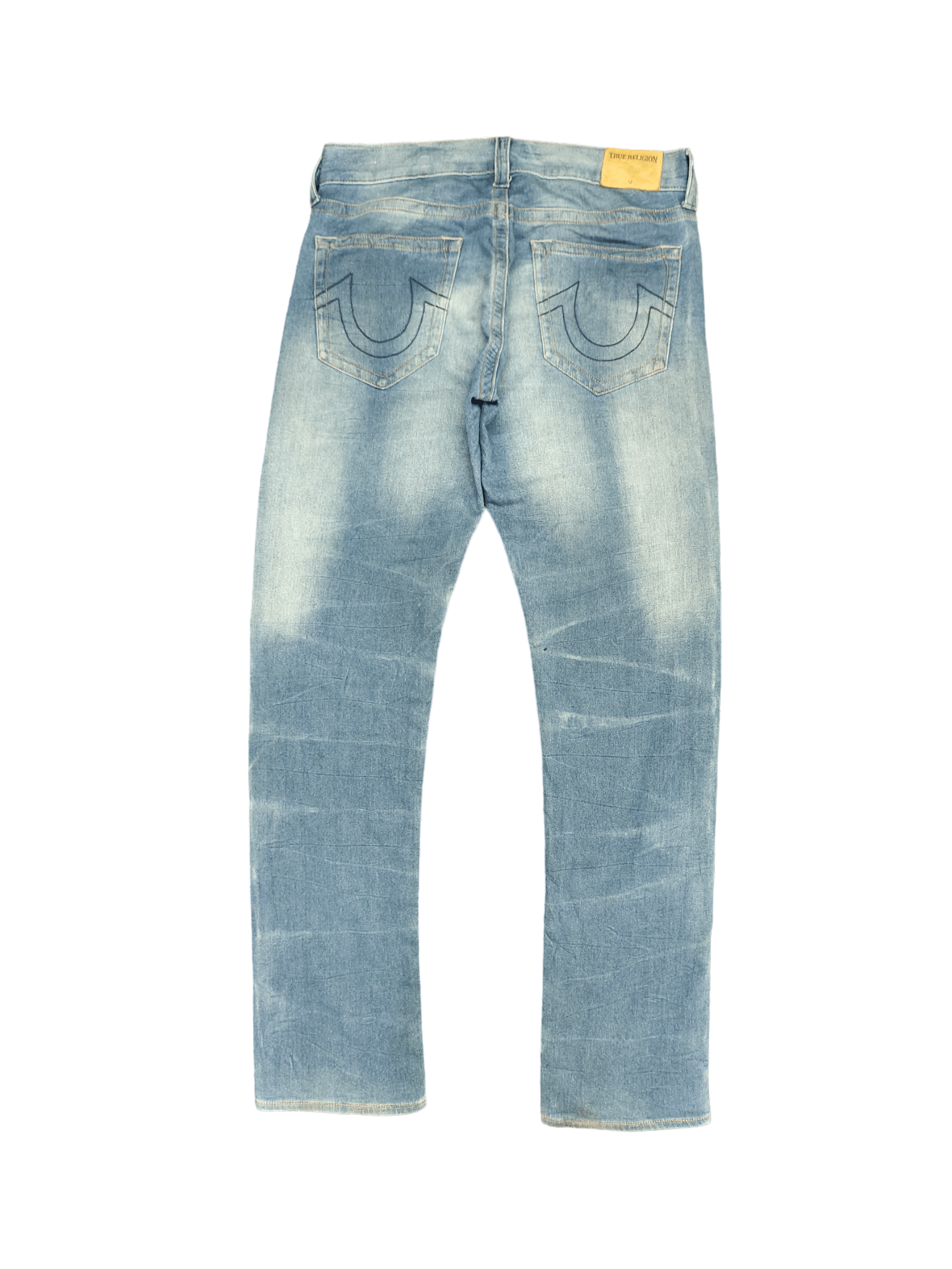 True Religion True Religion 'Geno' Relaxed Slim Soft Denim Pants Size US 34 / EU 50 - 9 Thumbnail