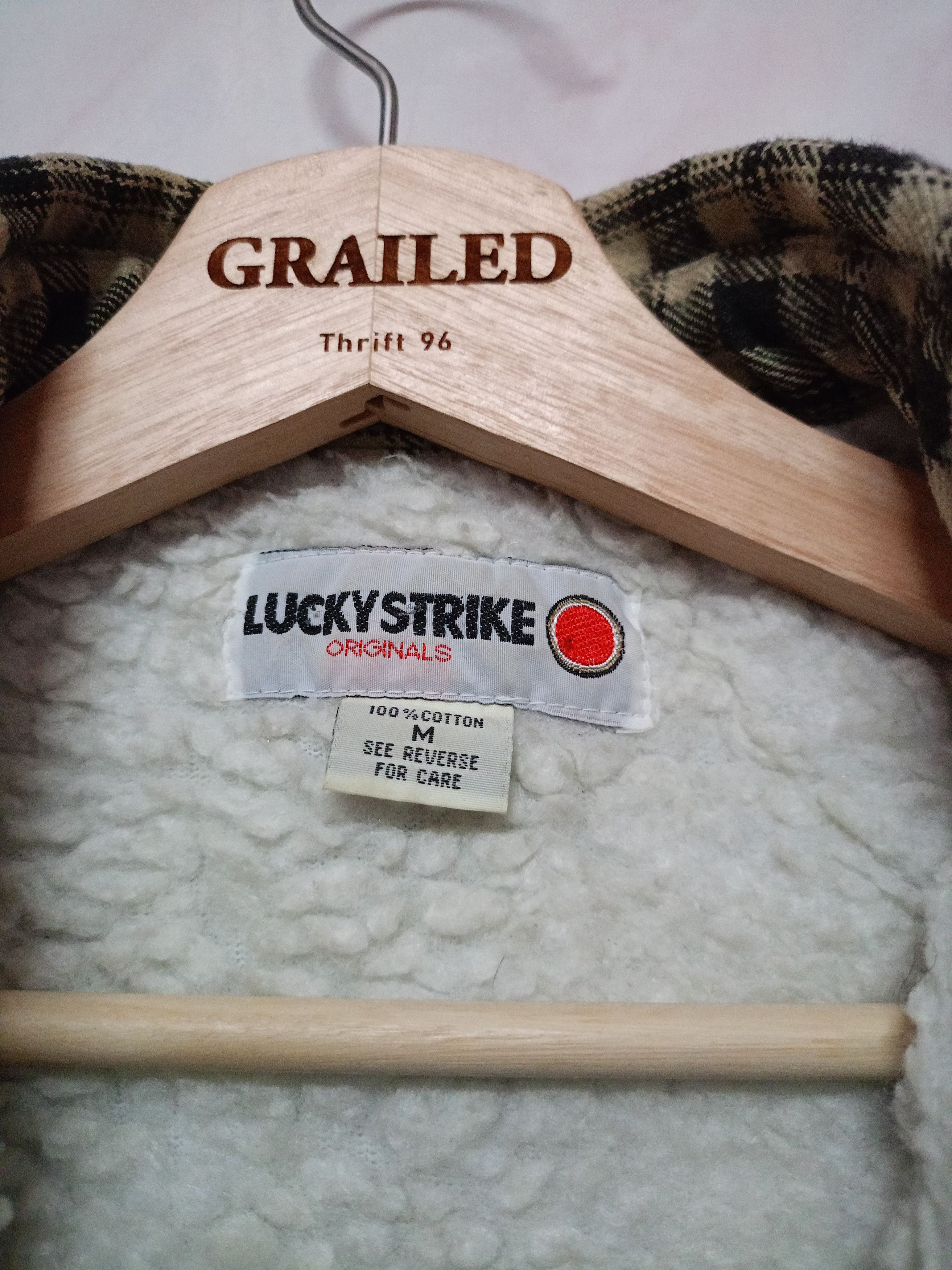 Japanese Brand × Vintage 💥Lucky strike button up vintage x accept offer💥 Size US M / EU 48-50 / 2 - 7 Thumbnail