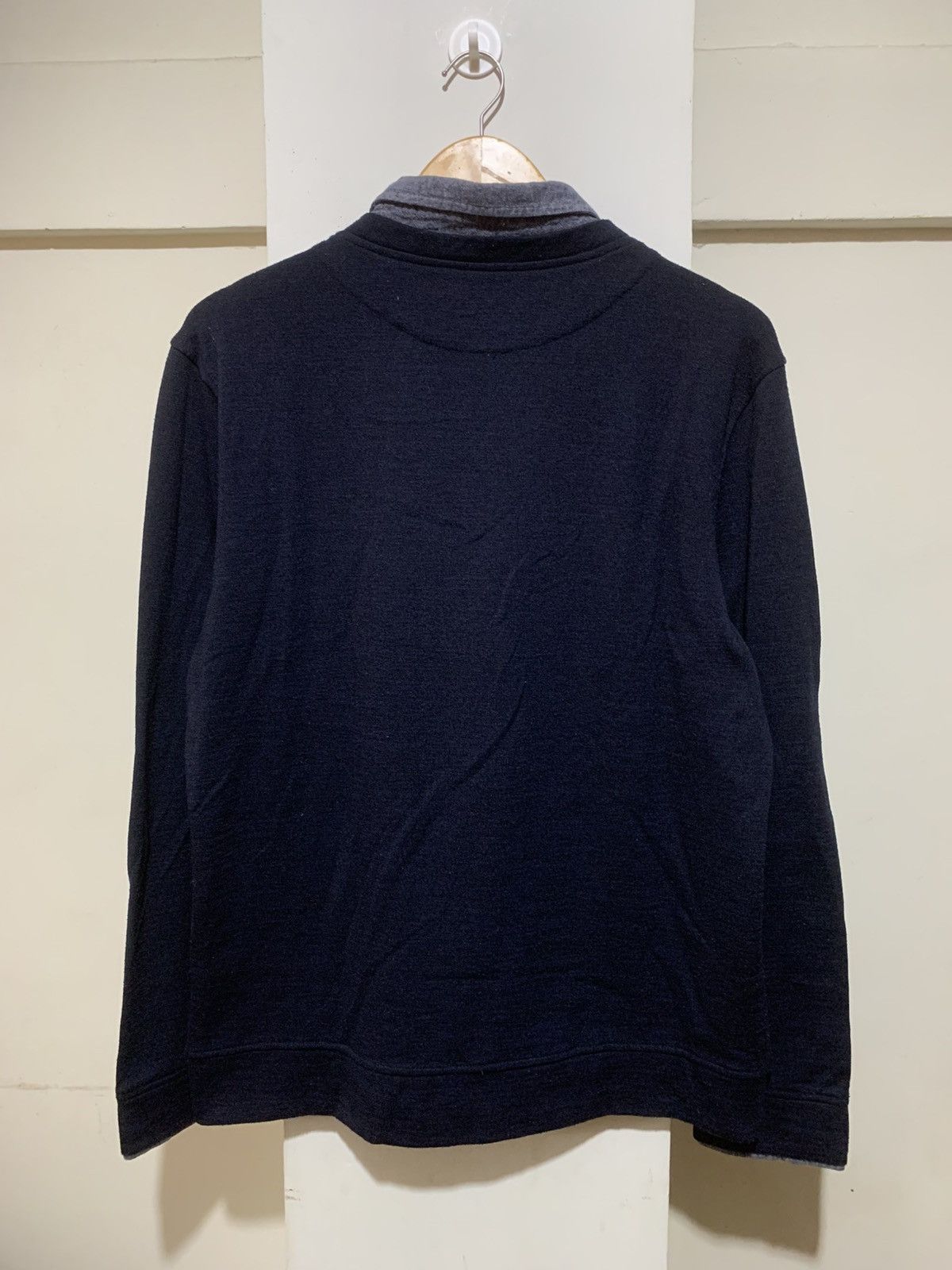 Raf Simons Double Layer BrooksHill Raf Simon Style Longsleeve Shirt Tee Size US L / EU 52-54 / 3 - 10 Thumbnail