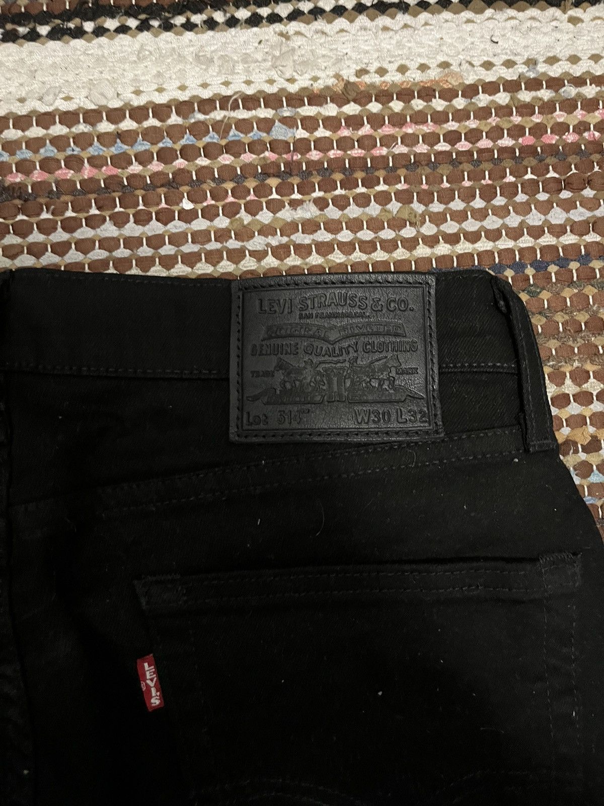 Levi's Levi’s 514 black size 30 Size US 30 / EU 46 - 3 Thumbnail
