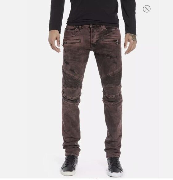 Hudson Hudson Los Angeles Blinder V2 Moto Skinny Biker Jeans ( 31 ) Size US 31 - 1 Thumbnail