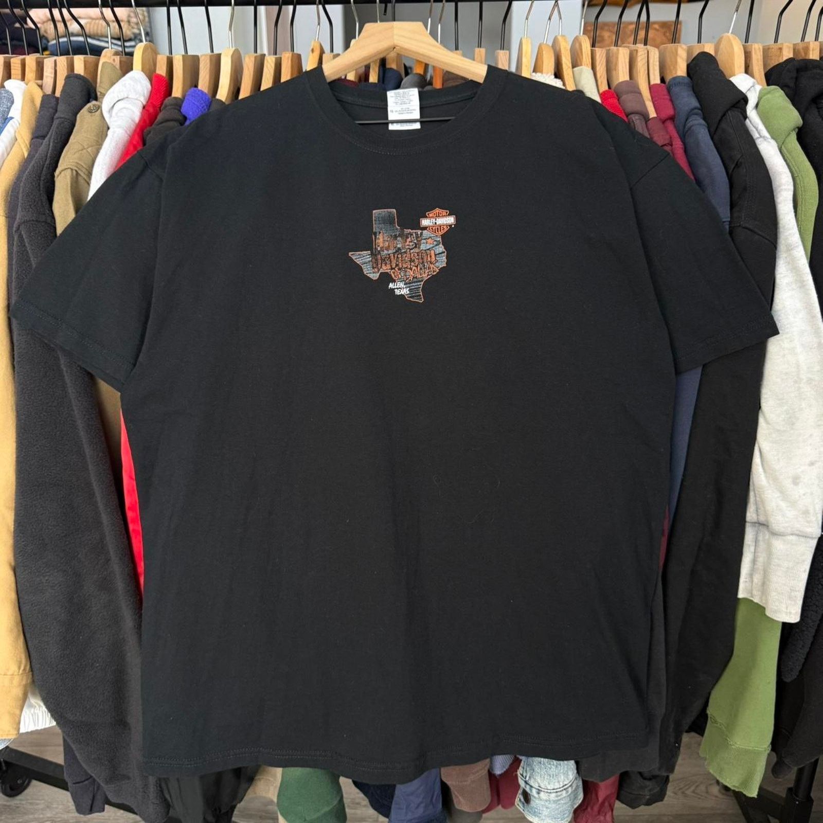 Harley Davidson Vintage Harley Davidson Texas Biker T-Shirt Size US XL / EU 56 / 4 - 2 Thumbnail
