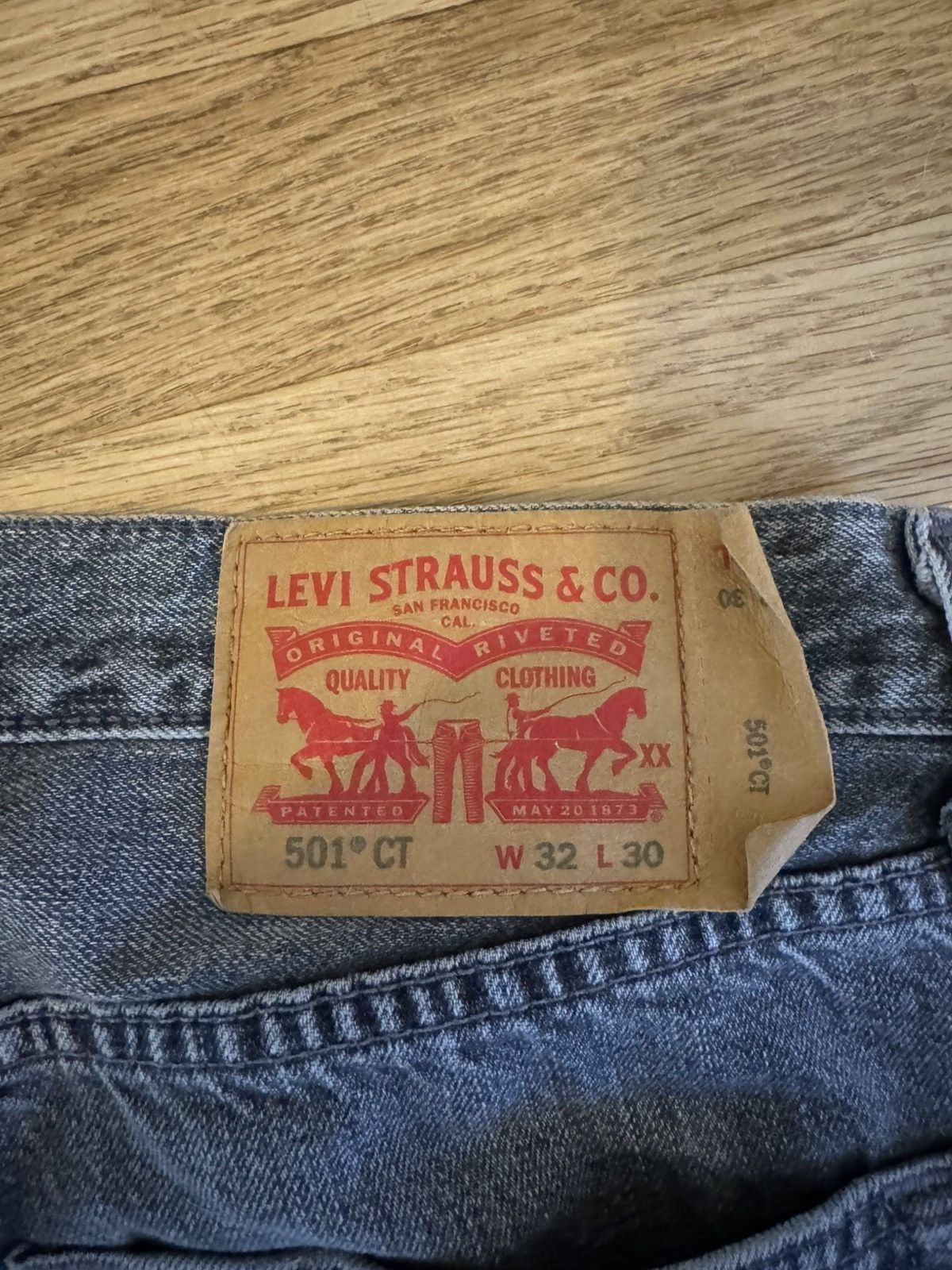 Levi's Levi’s 501 - Distressed Grey Size US 32 / EU 48 - 5 Thumbnail