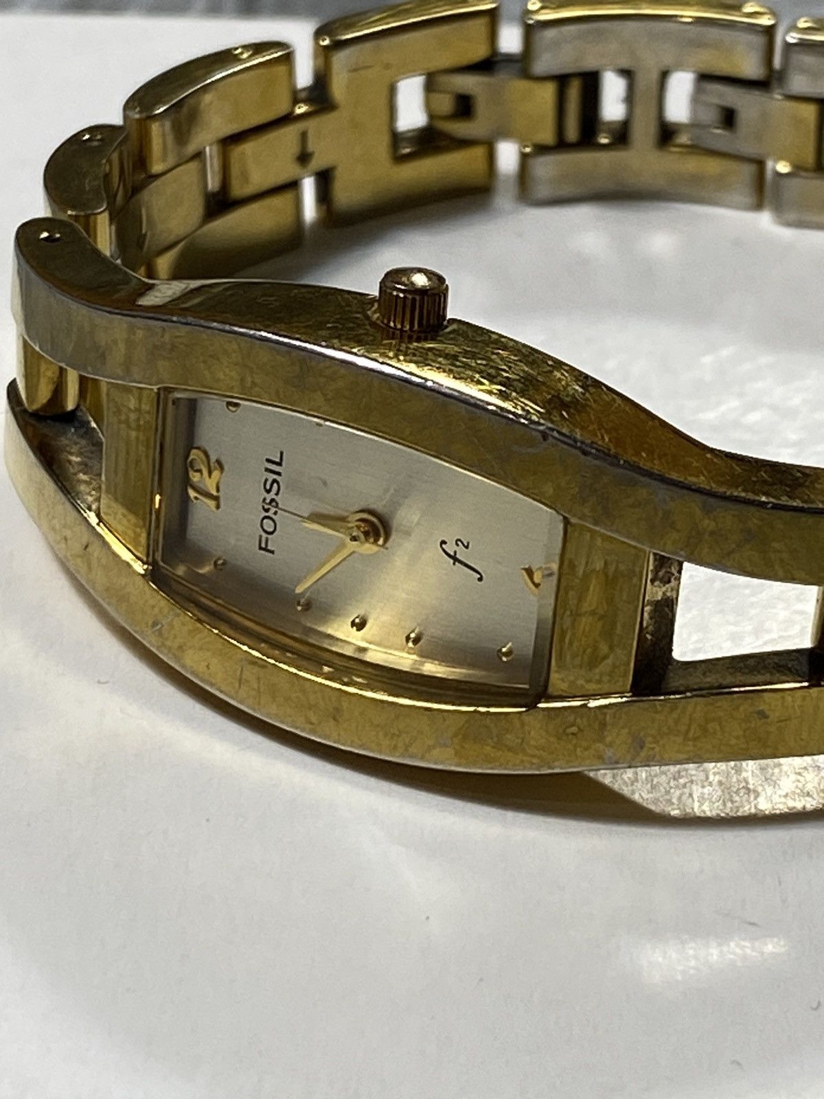 Fossil Fossil Gold-Tone Bracelet Watch - Japanese Brand Size ONE SIZE - 7 Thumbnail