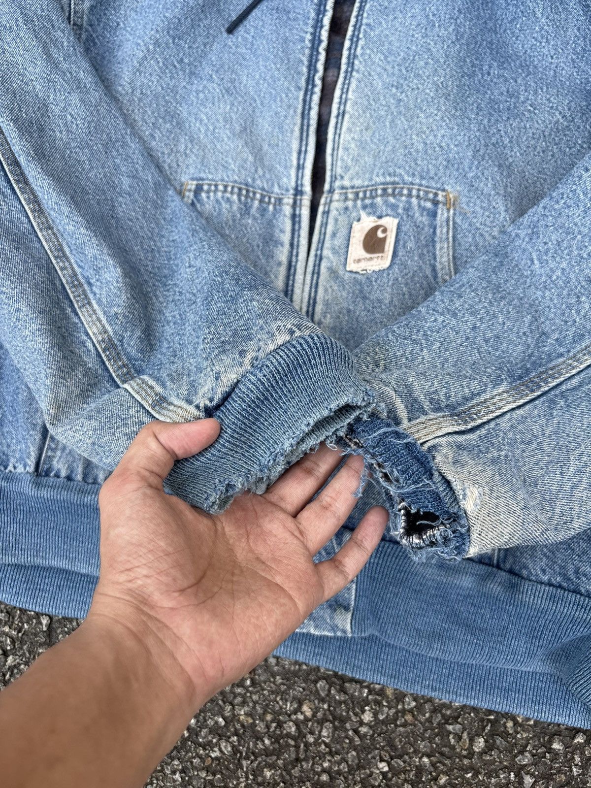 Carhartt Vintage 90’s Rare Made In USA JB1198 Carhartt Active Jacket Size US XL / EU 56 / 4 - 5 Thumbnail