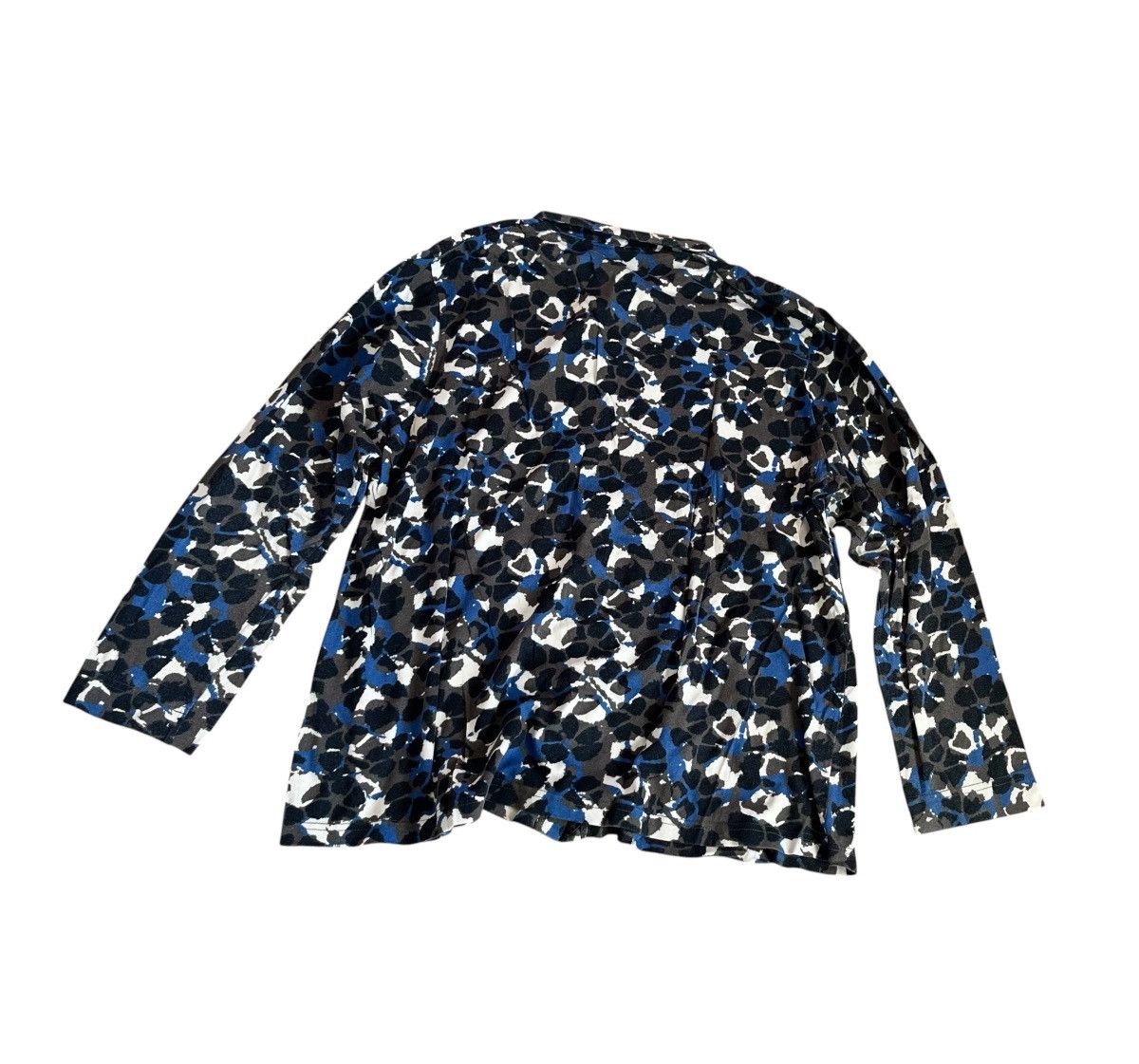 Yohji Yamamoto TAX FREE 🇺🇸 Yohji yamamoto y’s for living abstract button up Size US M / EU 48-50 / 2 - 6 Thumbnail