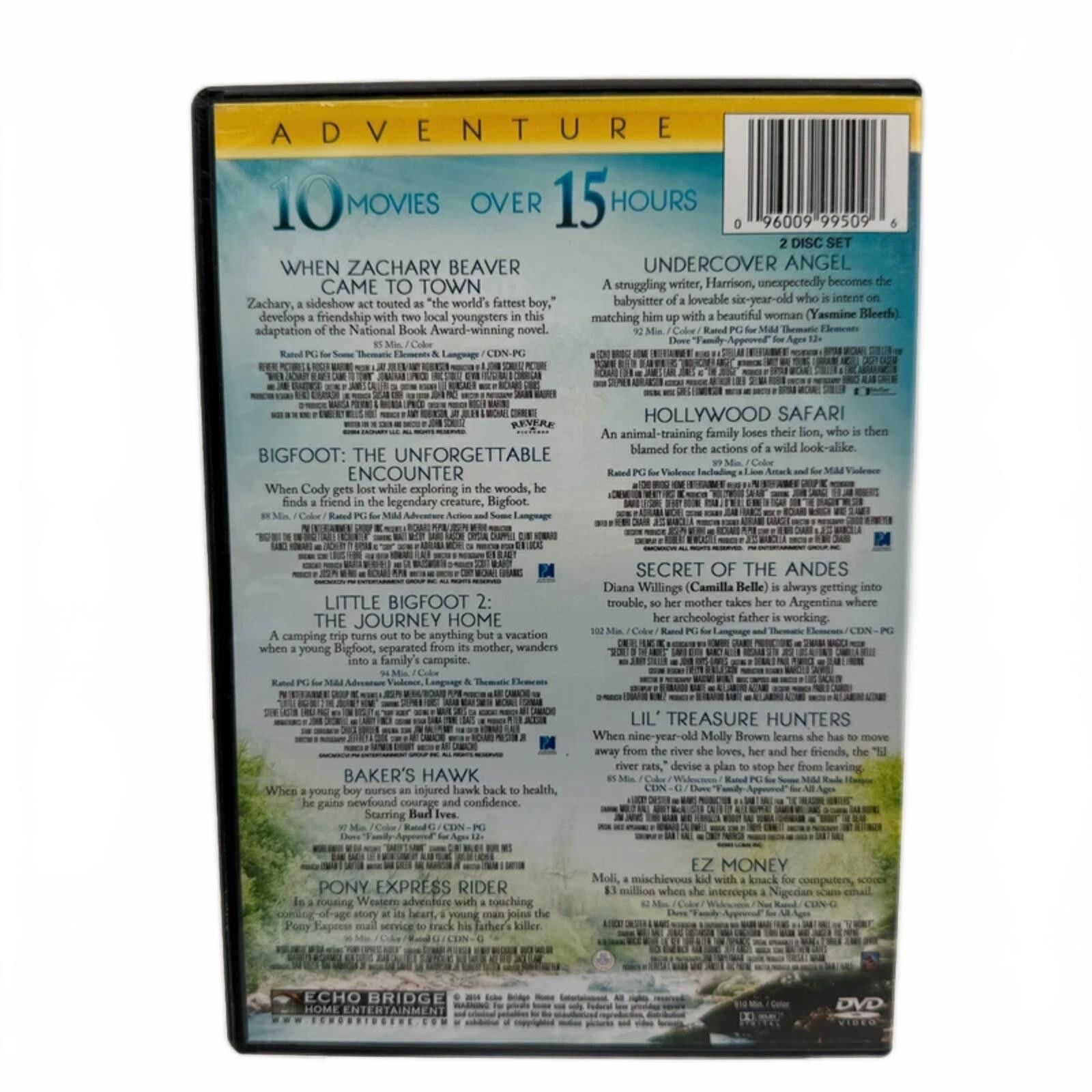 Other 10 Movie collection Adventure Kids Pack - DVD Size ONE SIZE - 2 Thumbnail