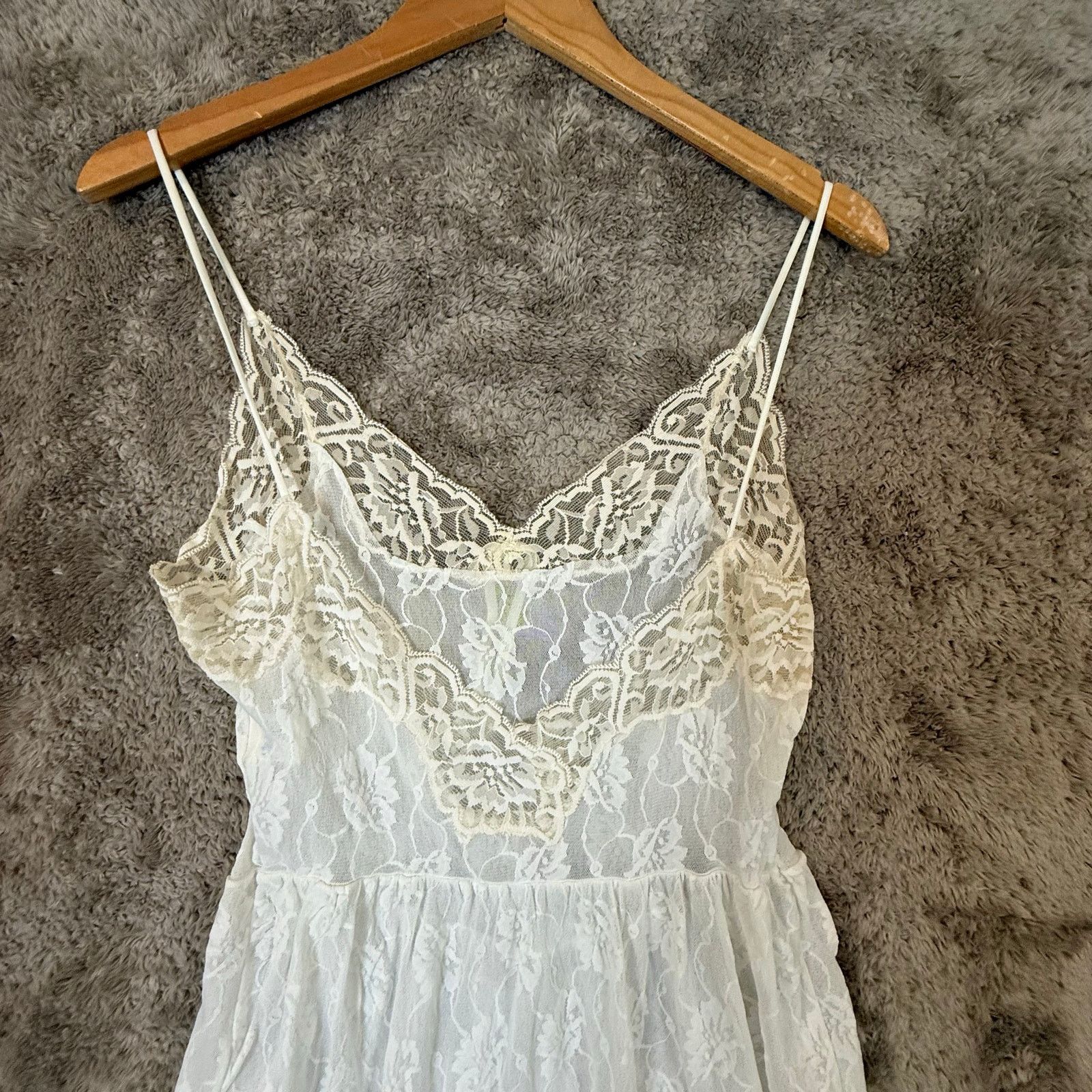 Victoria's Secret Victoria Secret VTG Gold Label Stretch Lace Slip Gown Dress Size M / US 6-8 / IT 42-44 - 8 Thumbnail