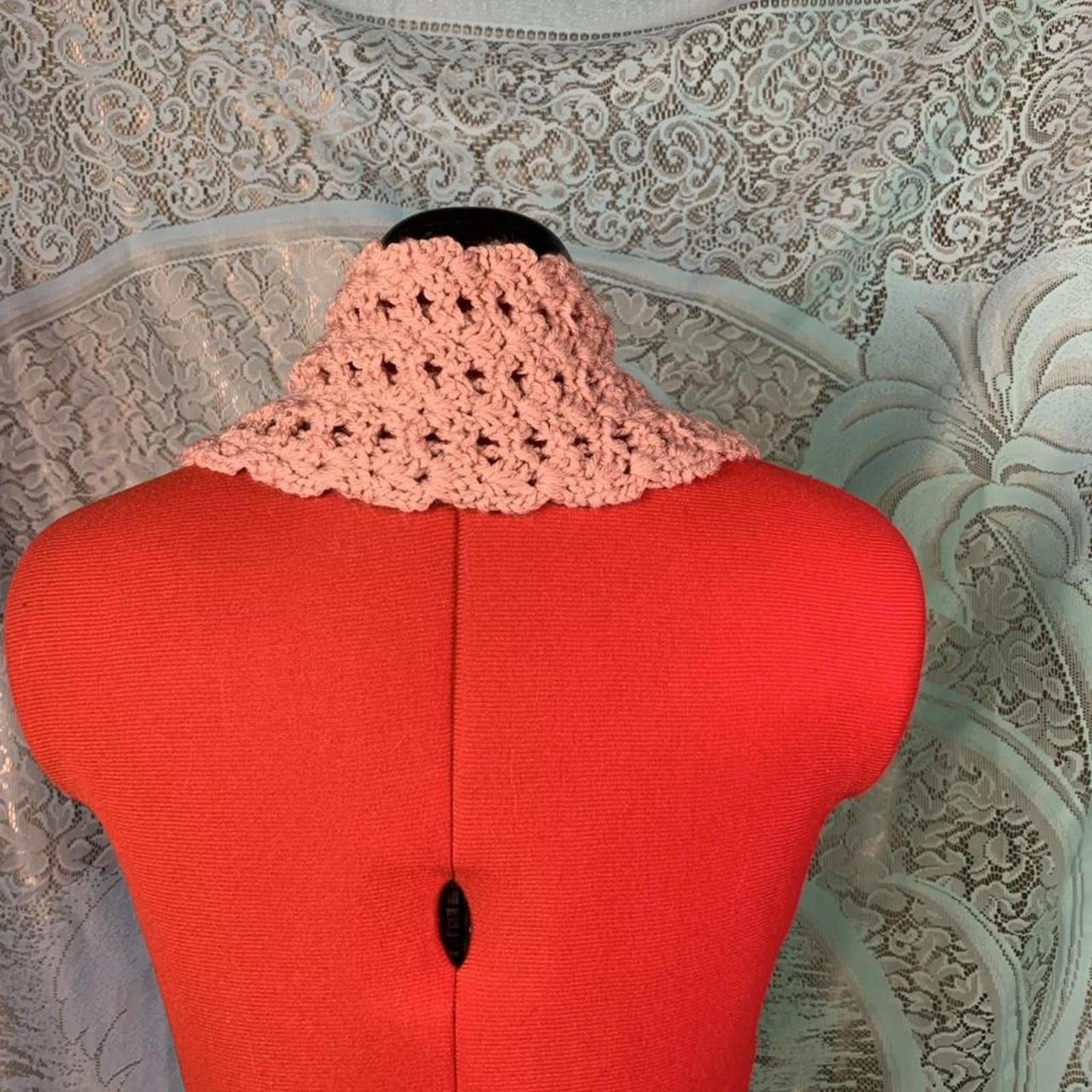 Other Crochet Lolita core fairy coquette pull through scarf! Size ONE SIZE - 4 Thumbnail
