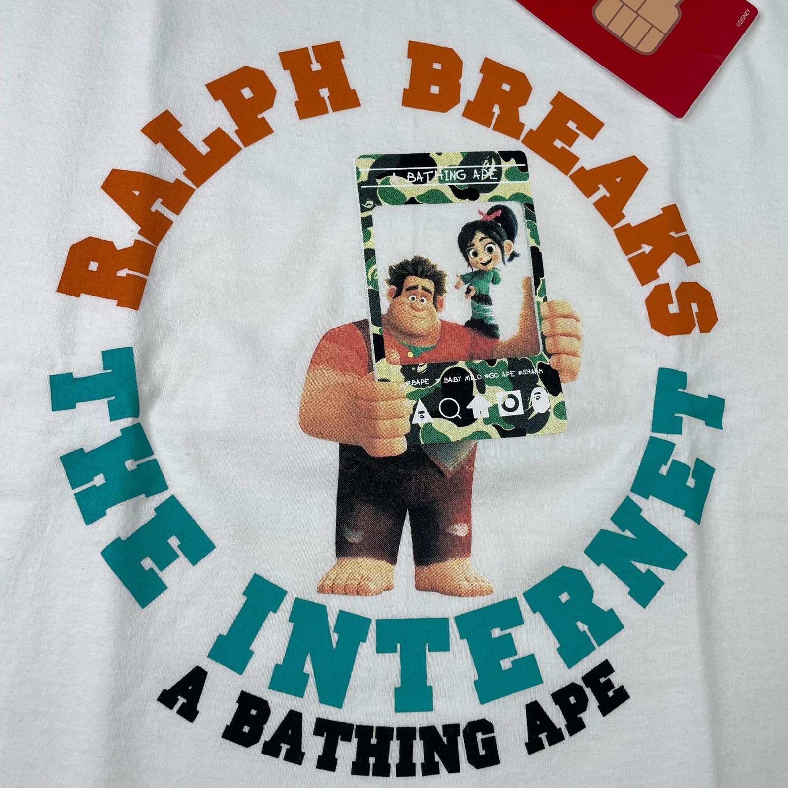Bape × Disney BAPE x Disney Ralph Breaks The Internet Tee Size US XL / EU 56 / 4 - 4 Thumbnail