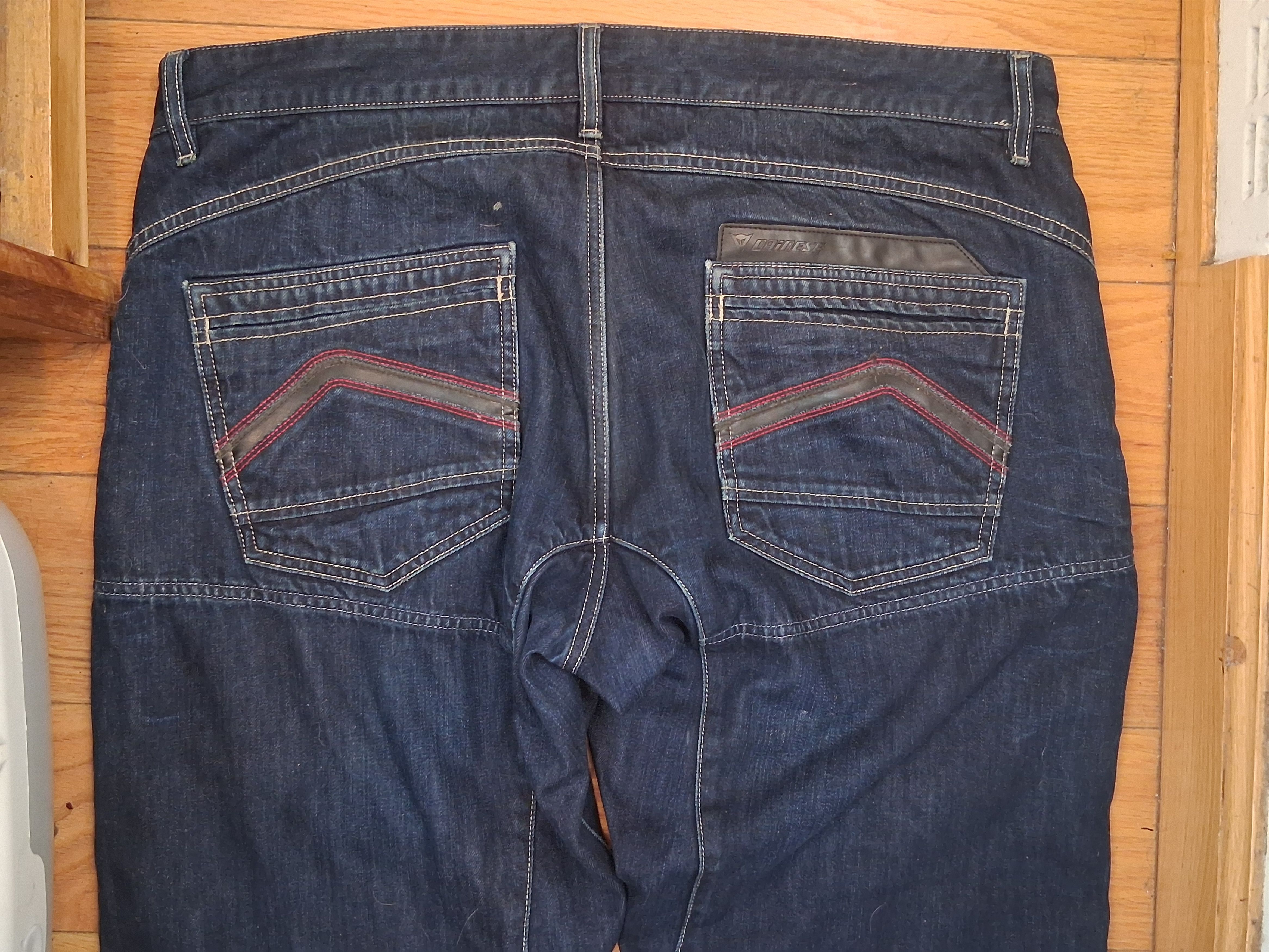 Dainese Dainese Made in Italy Denim Size 38 Red Line Selvage Denim Size US 38 / EU 54 - 6 Thumbnail