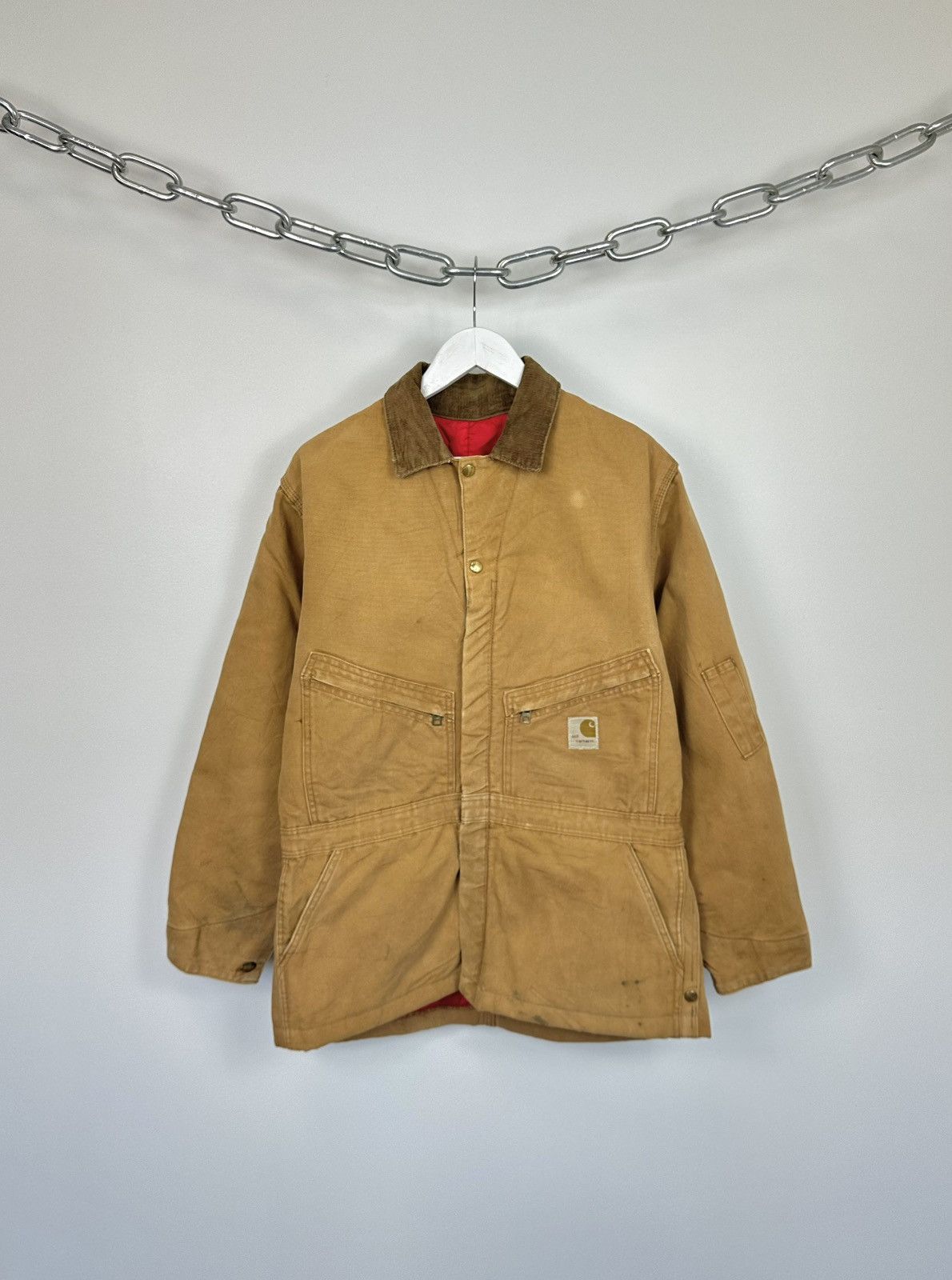 Carhartt Vintage 70s Carhartt USA Baggy Utility Arctic Detroit Jacket Size US M / EU 48-50 / 2 - 1 Thumbnail