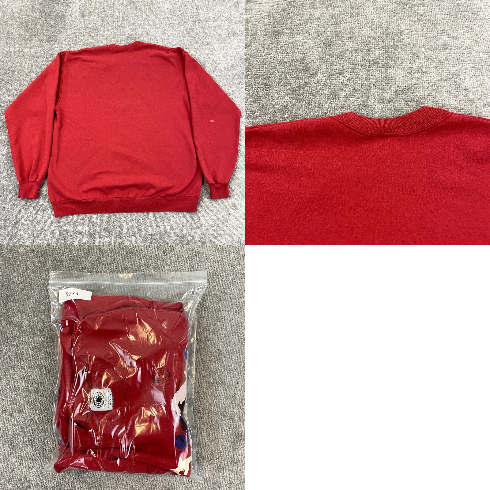 Vintage VTG Betty Boop Sweatshirt Mens L/XL Red Christmas Holidays Pullover Crewneck 90s Shirt Size US L / EU 52-54 / 3 - 9 Thumbnail