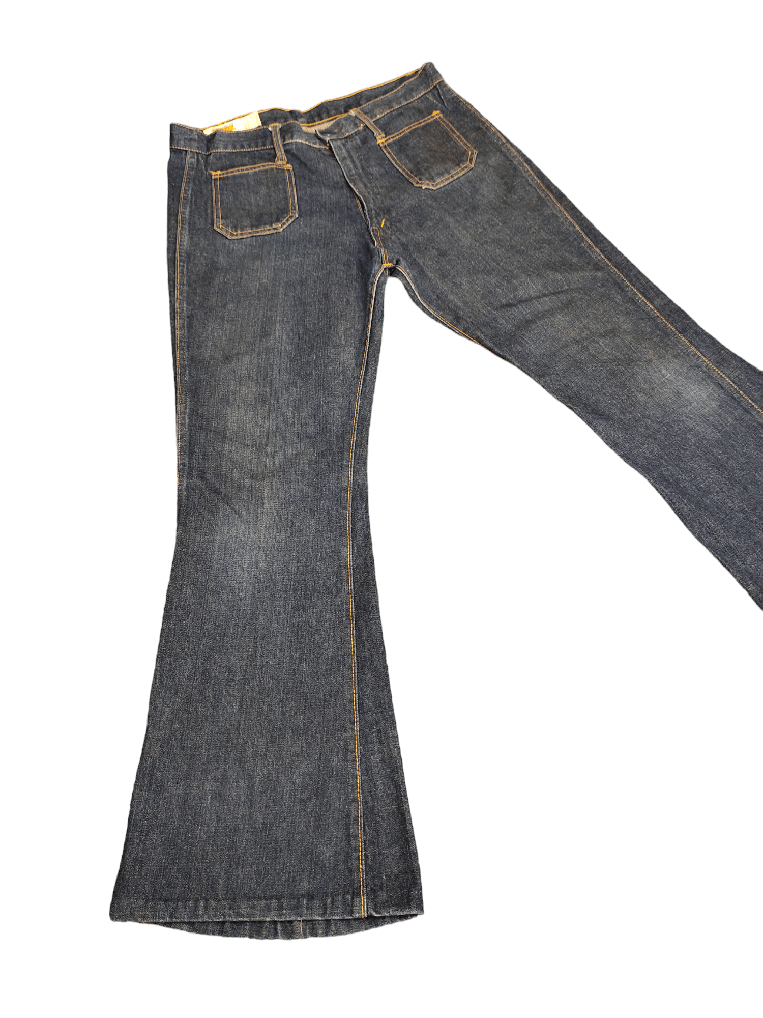 Hysteric Glamour Flare Jeans Big John Lot 46 Bell Bottom Denim Jean Boot Cut Size US 33 - 2 Thumbnail