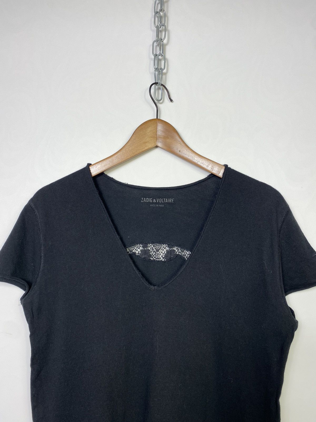 Zadig & Voltaire Zadig Voltaire Skull Logo T-shirt Alexander McQueen Style Size L / US 10 / IT 46 - 10 Thumbnail