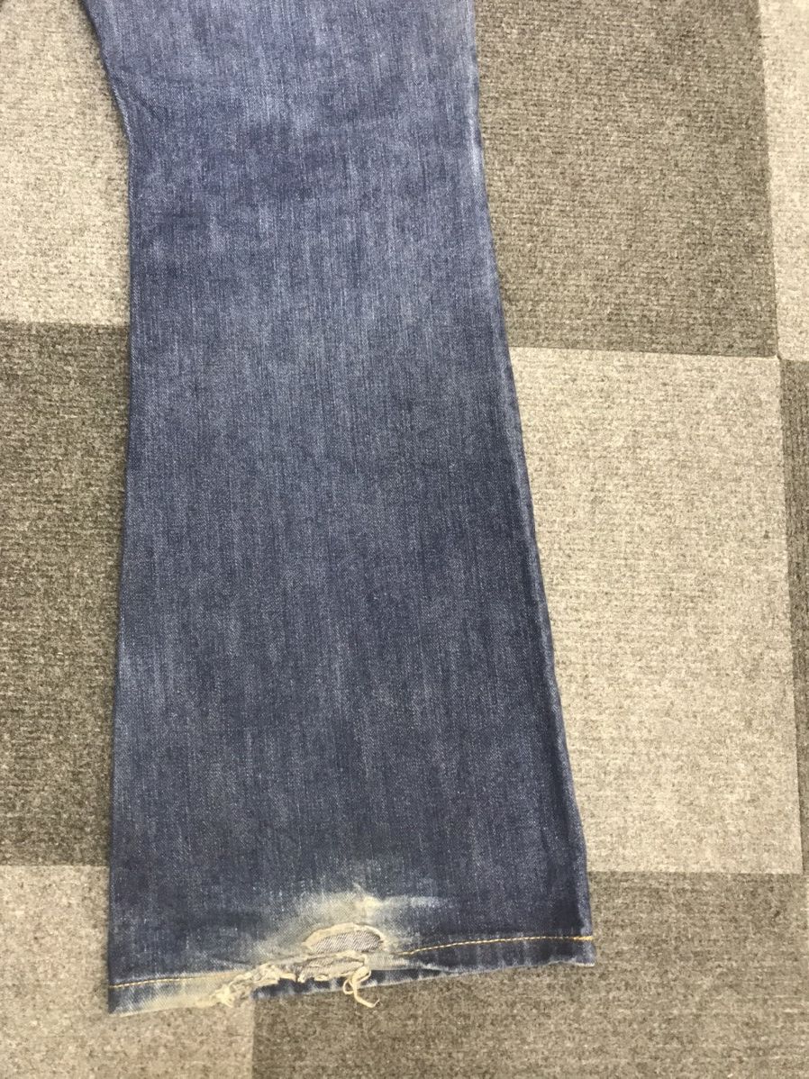 Lee Boot Cut Lee Blue Wash Jeans Size US 32 / EU 48 - 15 Thumbnail