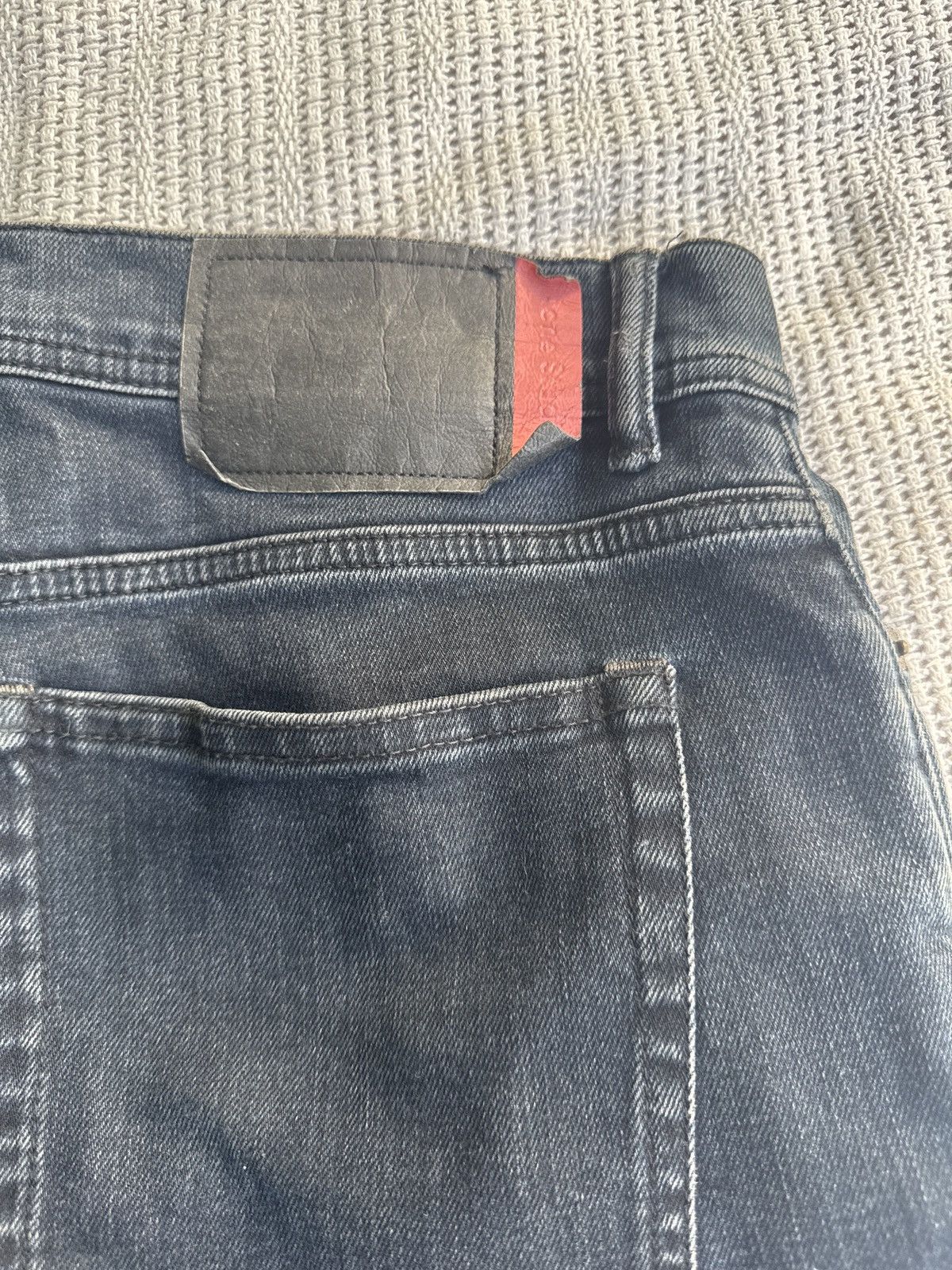 Acne Studios Acne Blå Kunst (32/32) Men’s (North Blue Black) Size US 32 / EU 48 - 1 Thumbnail