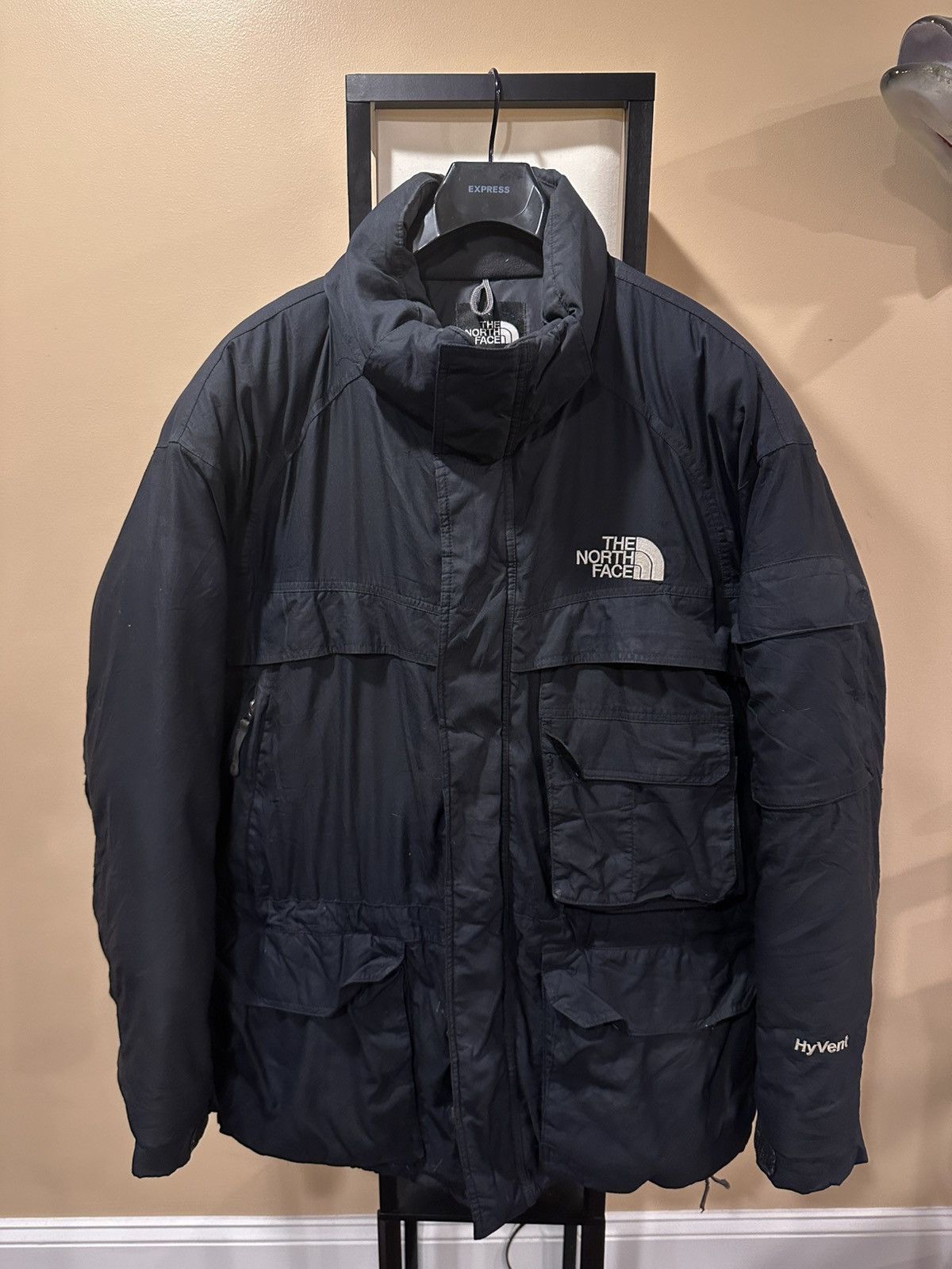 The North Face The North Face Vintage Multi Pocket Cargo Puffer Jacket Size US XL / EU 56 / 4 - 1 Thumbnail