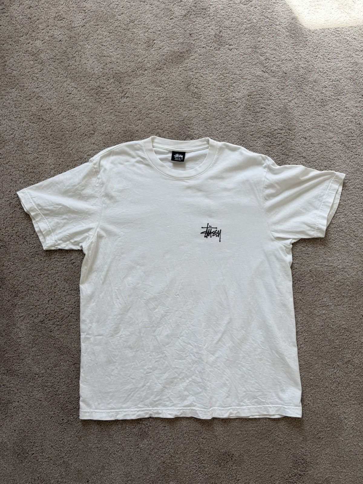 Stussy Stussy Natural Pigment Dyed Tee Used Size Large Size US L / EU 52-54 / 3 - 2 Thumbnail