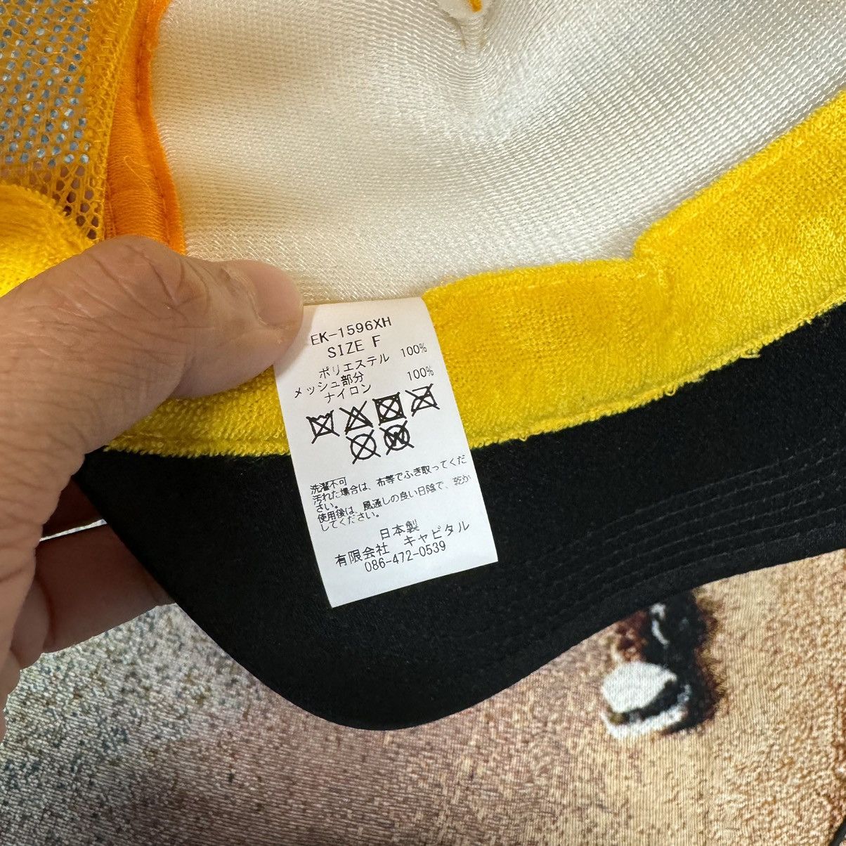 Kapital × Kapital Kountry KAPITAL LEGS MINI SKIRTS FOREVER TRUCKER HAT GOLD/BLACK Size ONE SIZE - 5 Thumbnail
