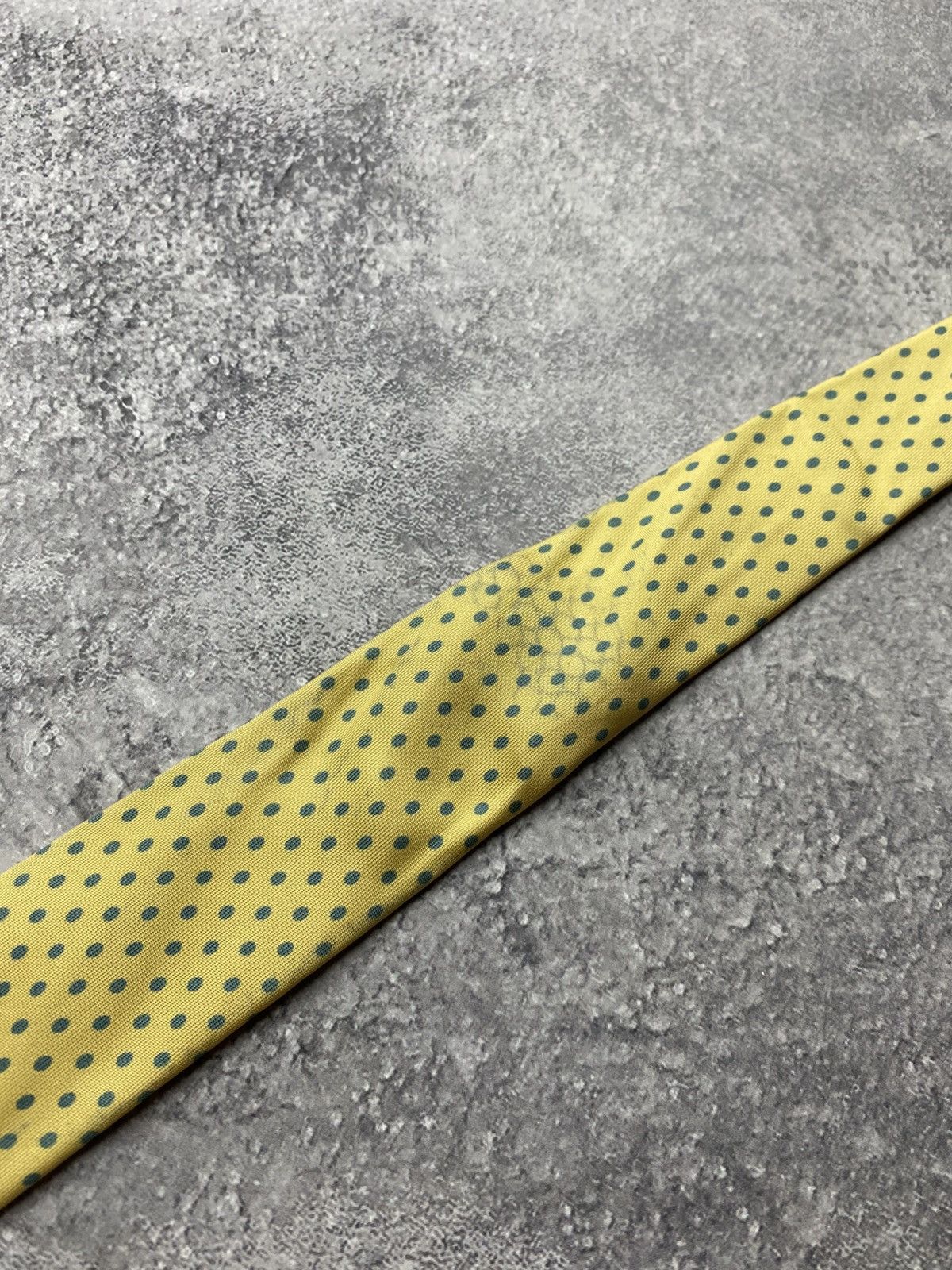 Hermes Hermes Tie Paris 100% Silk Made In France Polka Dot Necktie Size ONE SIZE - 17 Thumbnail