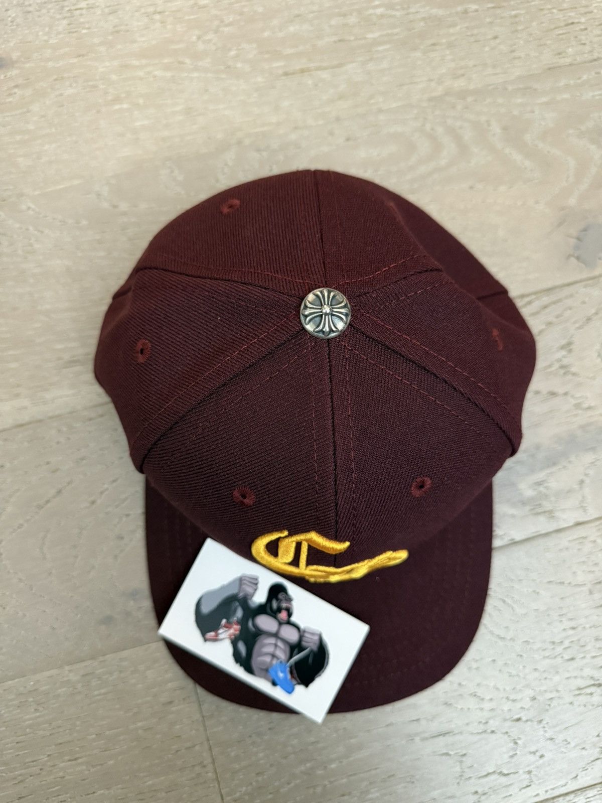 Chrome Hearts Chrome Hearts 6 Panel On Field Baseball Cap Cardinal Size ONE SIZE - 4 Thumbnail