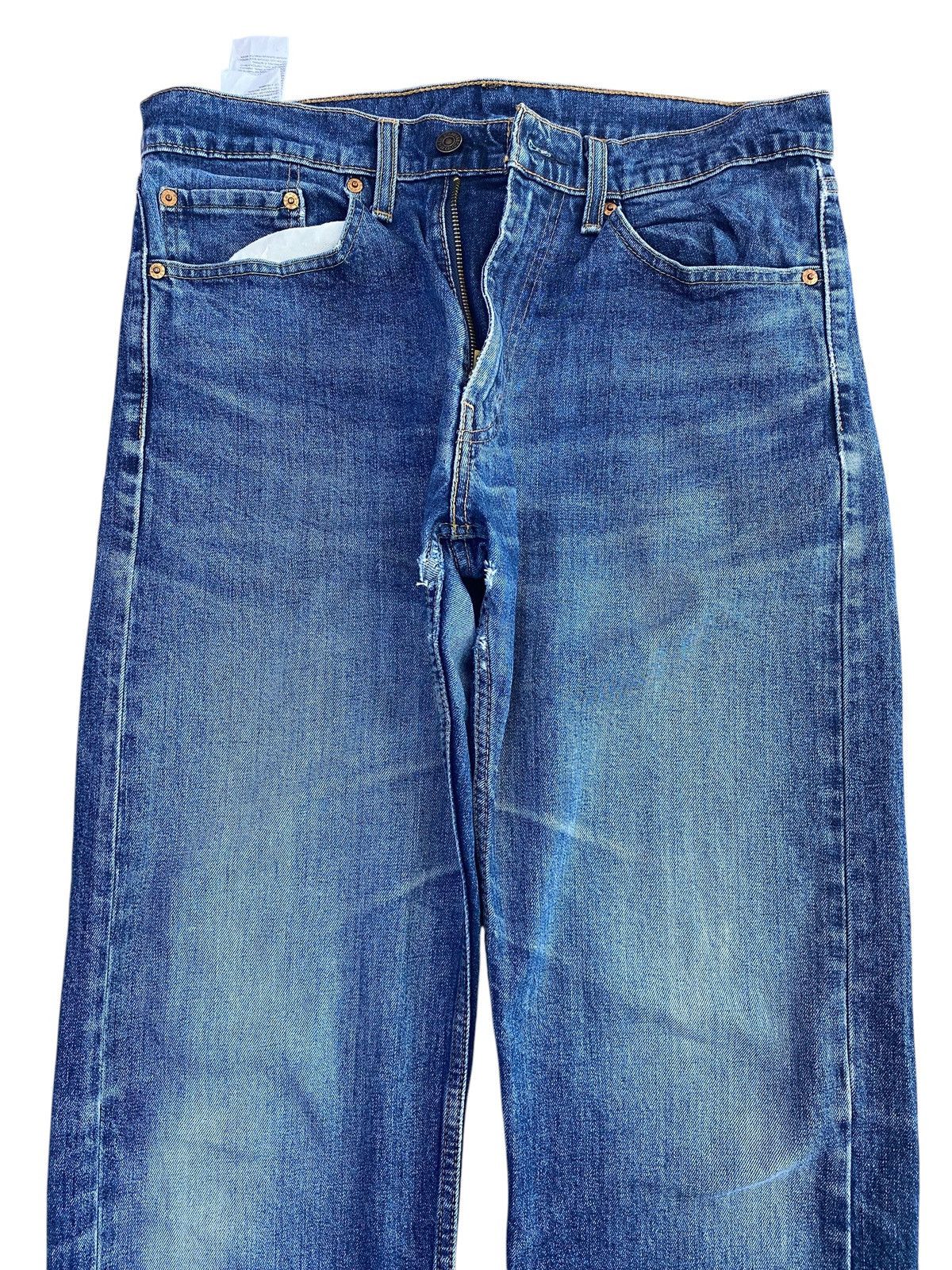 Levi's Vintage Levi’s 505 Faded Blue Wash Style Straight Cut Jeans Size US 34 / EU 50 - 2 Thumbnail