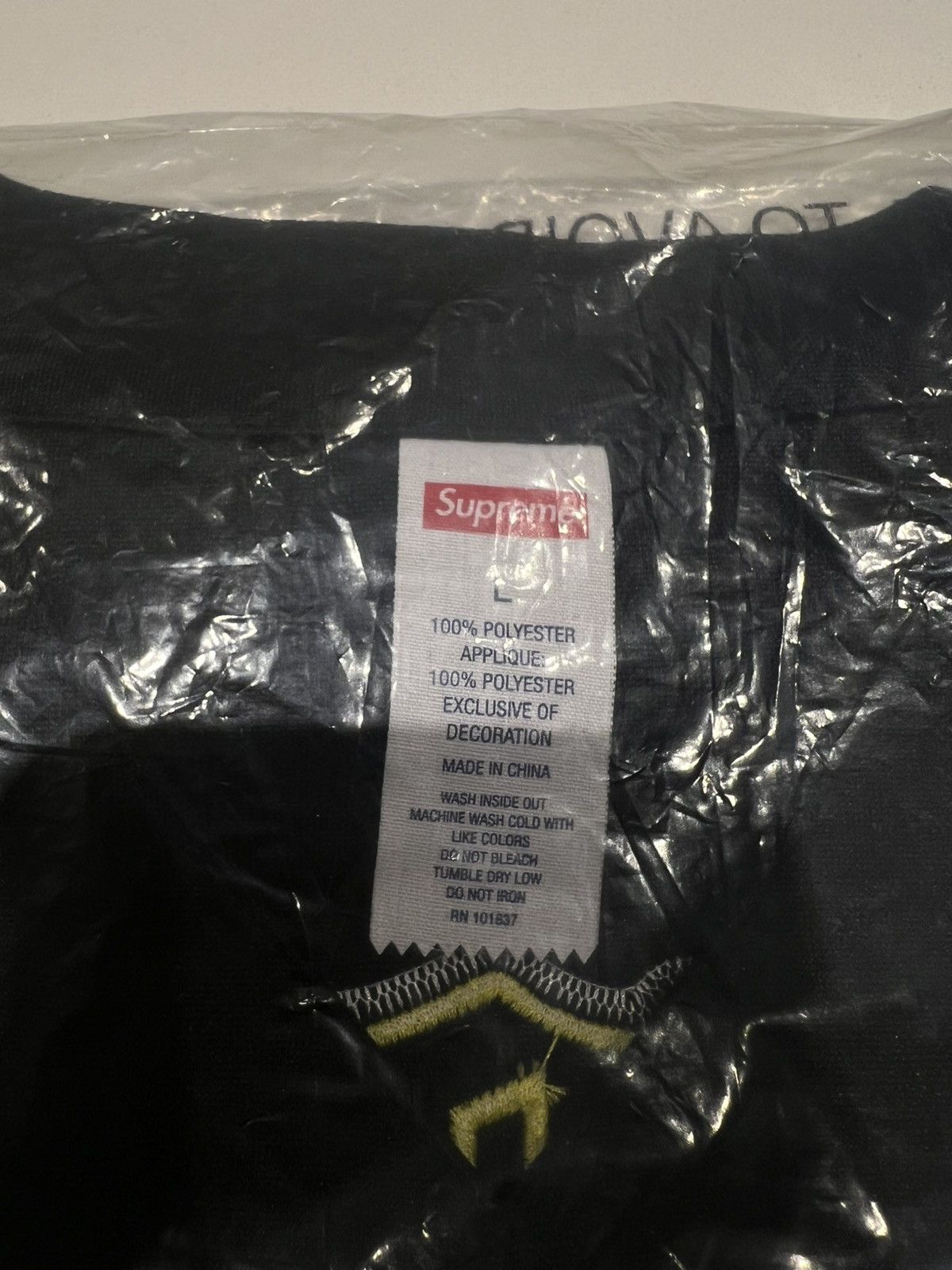 Supreme Supreme Chosen One Baseball Jersey Black Large Size US L / EU 52-54 / 3 - 6 Thumbnail