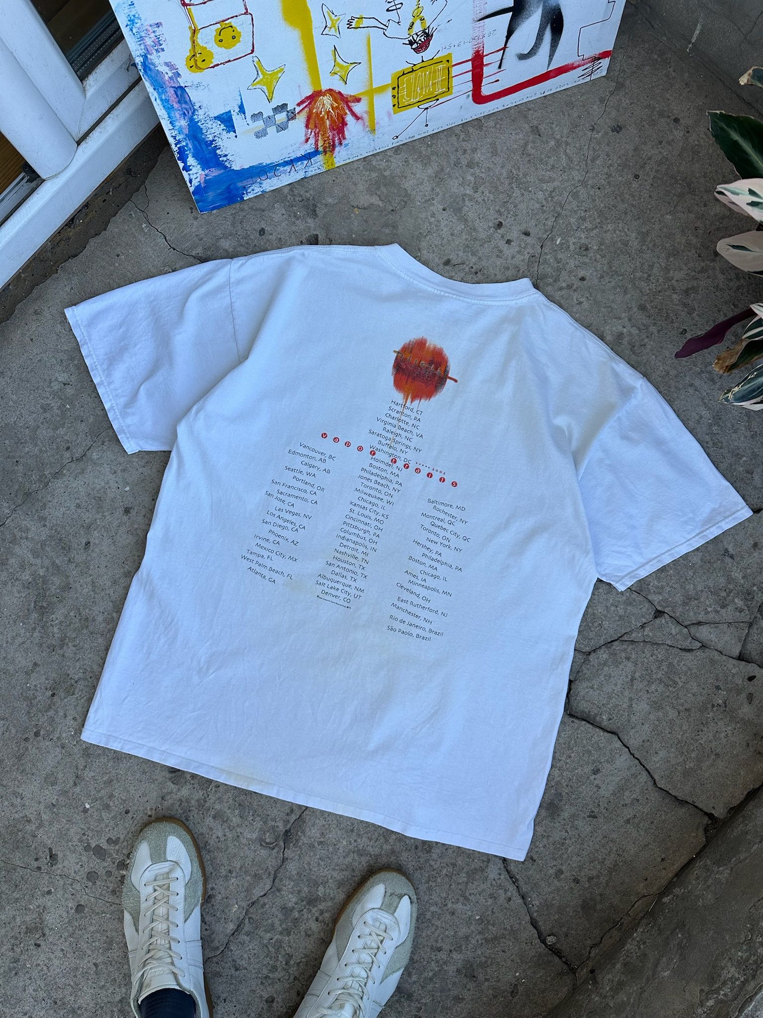 Band Tees Vintage Rush Band Tee Size US XL / EU 56 / 4 - 14 Thumbnail