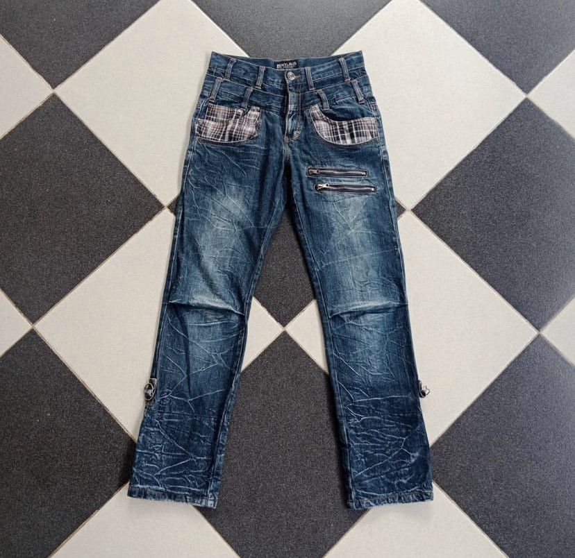image of 20471120 x Beauty Beast Japanesenylaus Jeans Double Waist in Blue, Men's (Size 29)