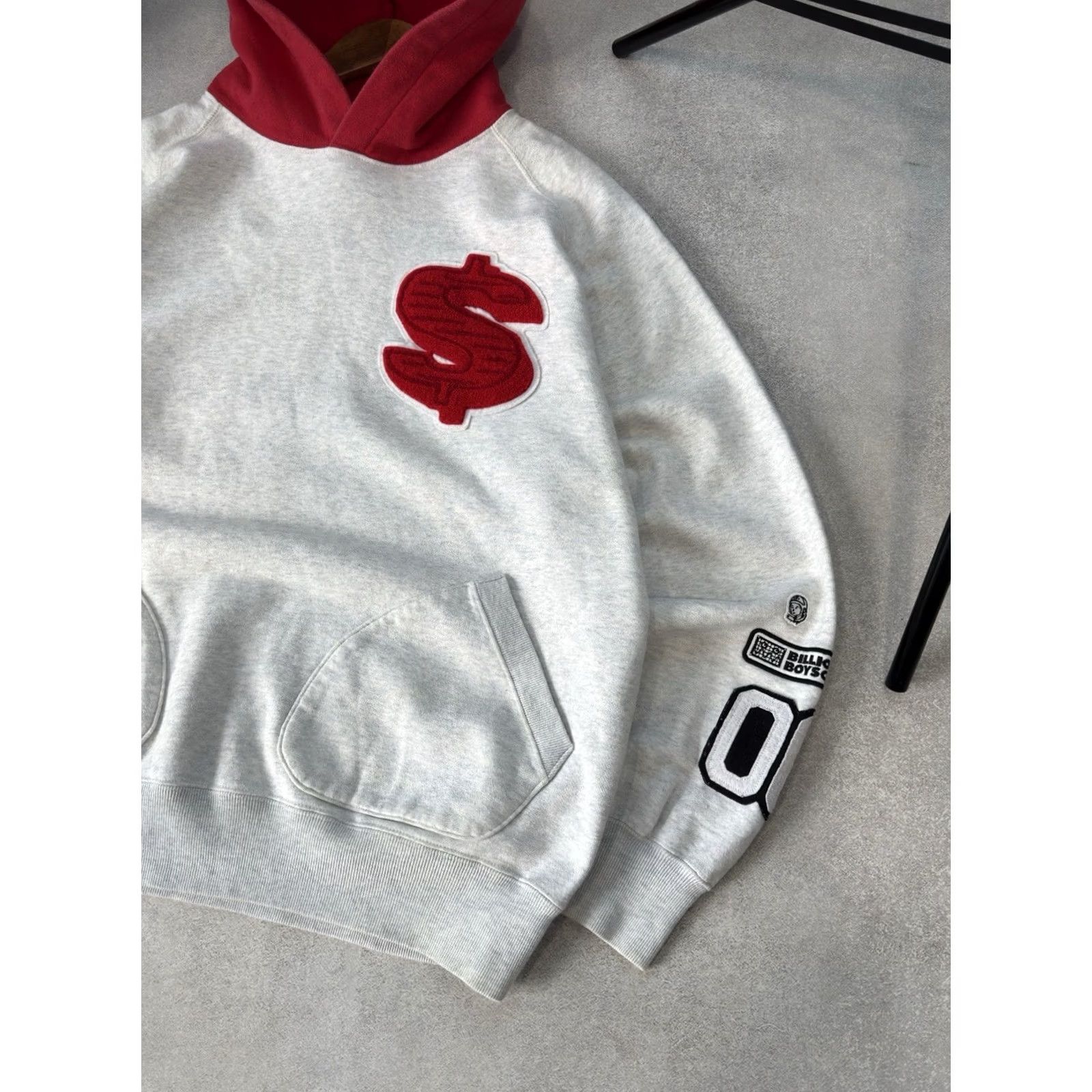 Billionaire Boys Club VINTAGE Billionaire Boys Club Dollar Hoodie Made In Japan Rare Ice Cream Hooded L Size US L / EU 52-54 / 3 - 4 Thumbnail