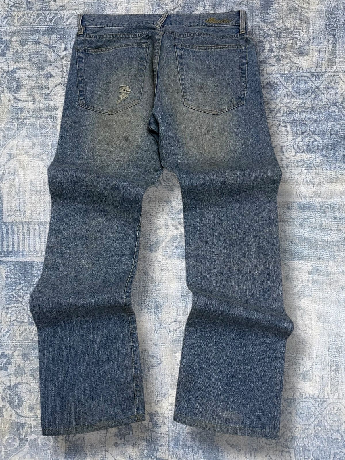Hysteric Glamour Vintage 90s Japan Designer Nano Universe Mudwash Distressed Size US 32 / EU 48 - 8 Thumbnail