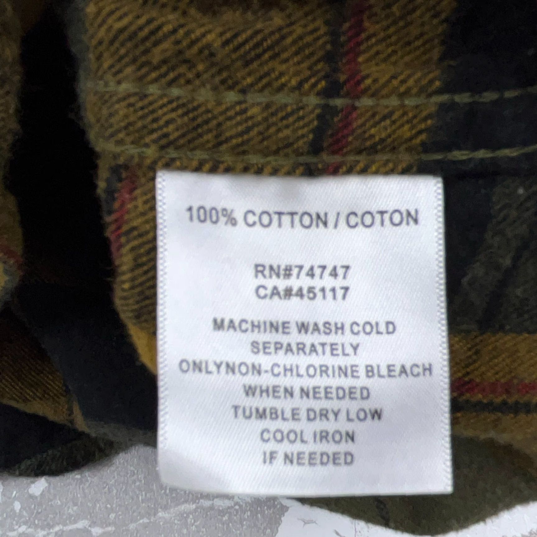 Vintage RedHead Button-Up Shirt Men L Flannel Plaid Yellow Green Heavyweight All Seasons Pockets Casual Outdoor Size US L / EU 52-54 / 3 - 6 Thumbnail