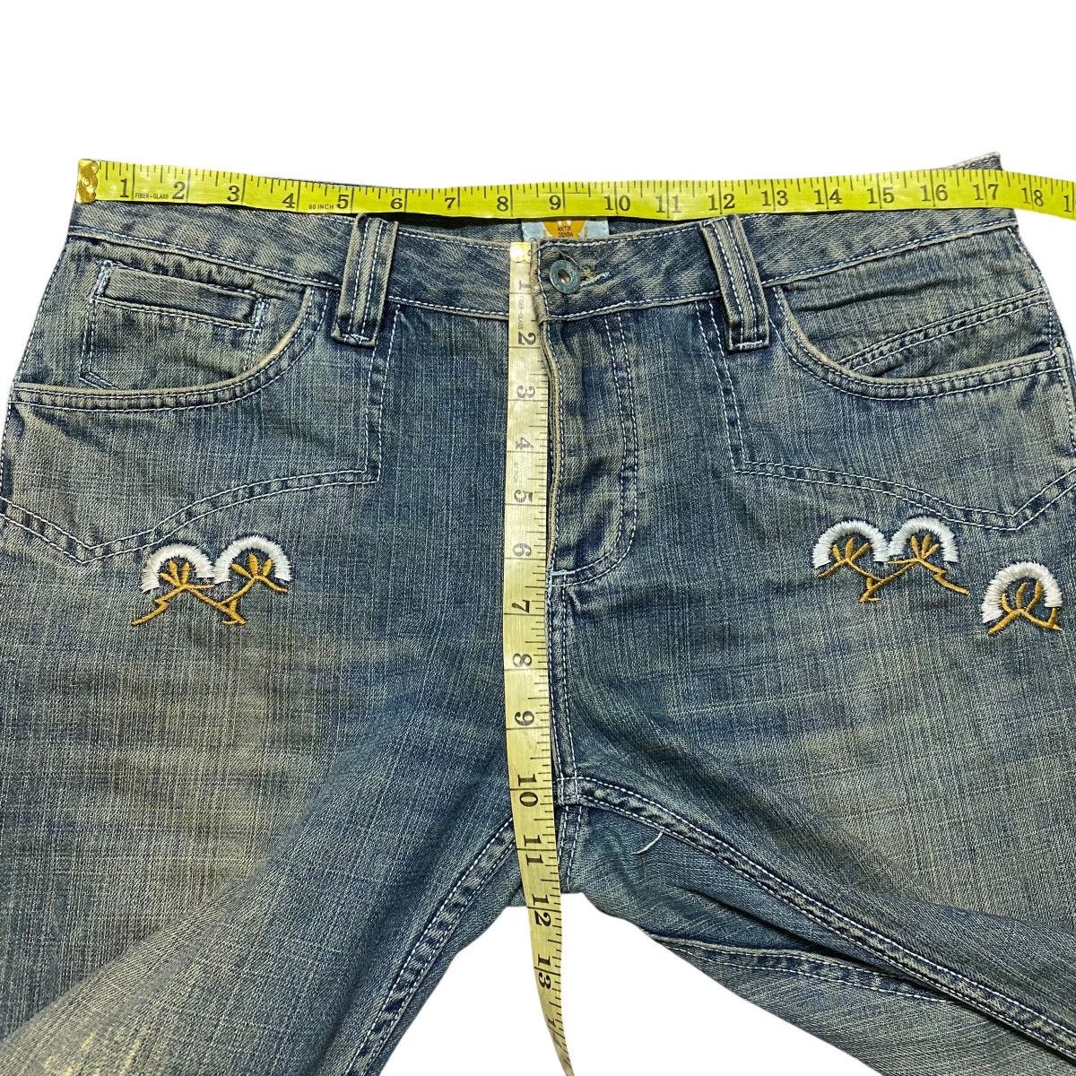 Antik Denim Vintage Antik Denim Embroidery Jeans Distressed Size US 34 / EU 50 - 18 Thumbnail
