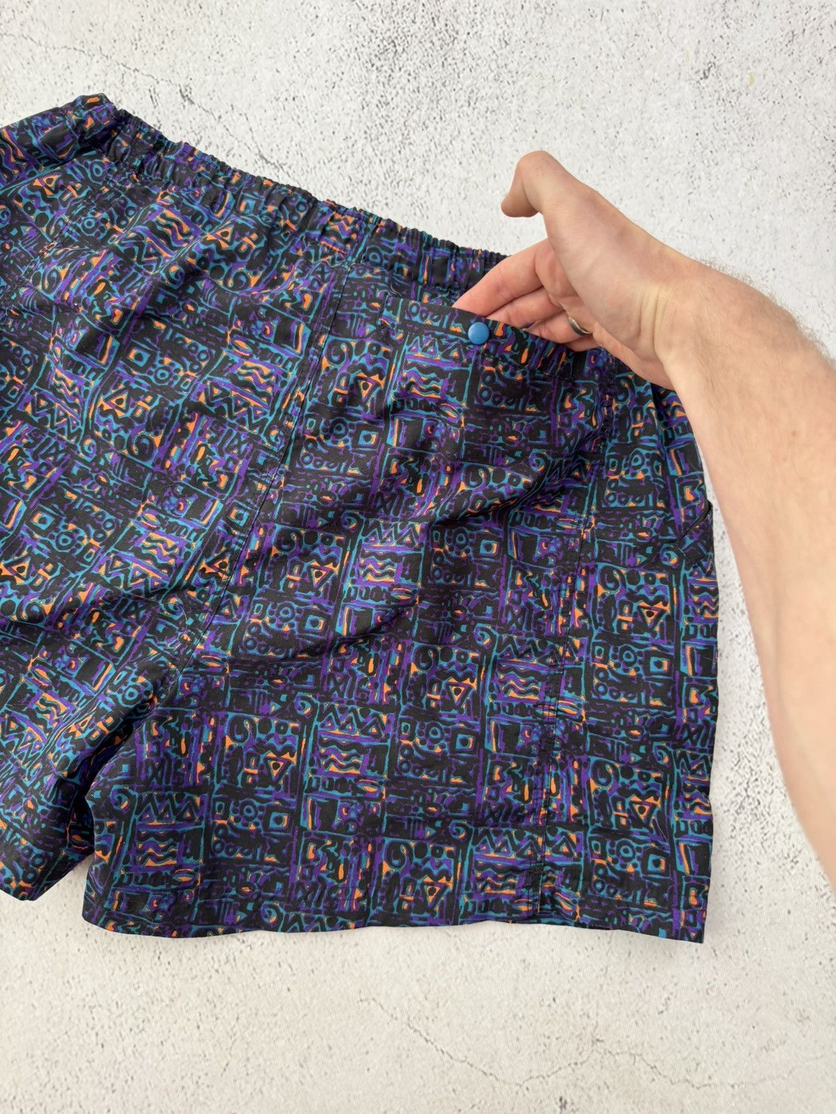 Nike ACG × Vintage Nike ACG Vintage Mosaic Shorts Size US 36 / EU 52 - 7 Thumbnail